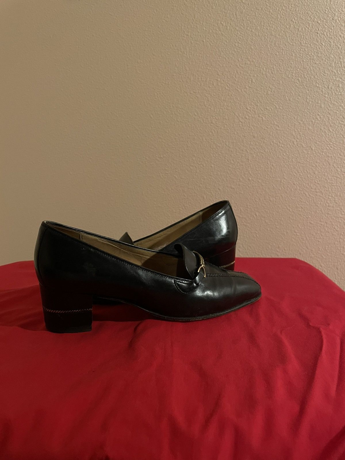 Gucci 1970s Vintage Gucci Woman’s Heels Size US 8 / IT 38 - 10 Thumbnail