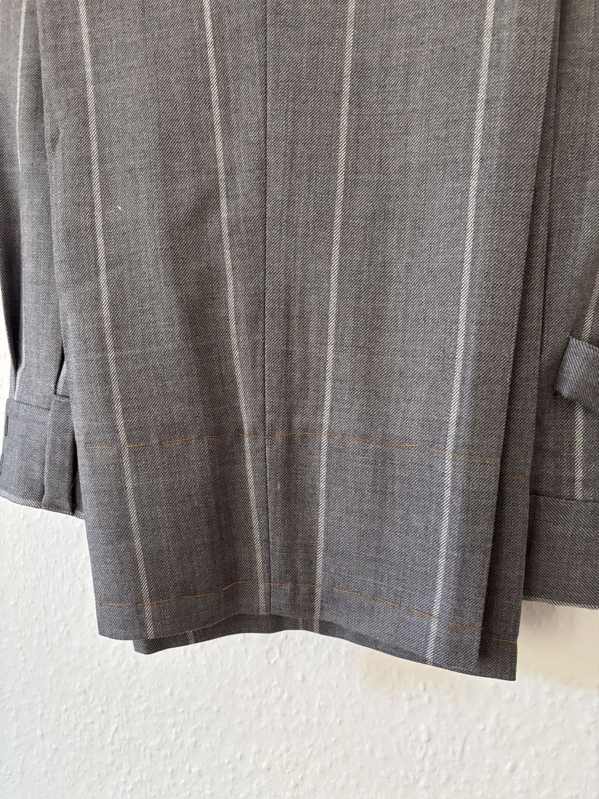 Ermenegildo Zegna × Fear of God Rare Fear of God Zegna Striped Suit Trousers 52 Size 52R - 6 Thumbnail