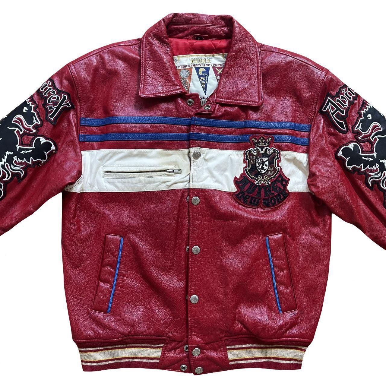 Avirex Avirex Lions Leather Varsity Jacket Size US M / EU 48-50 / 2 - 4 Thumbnail