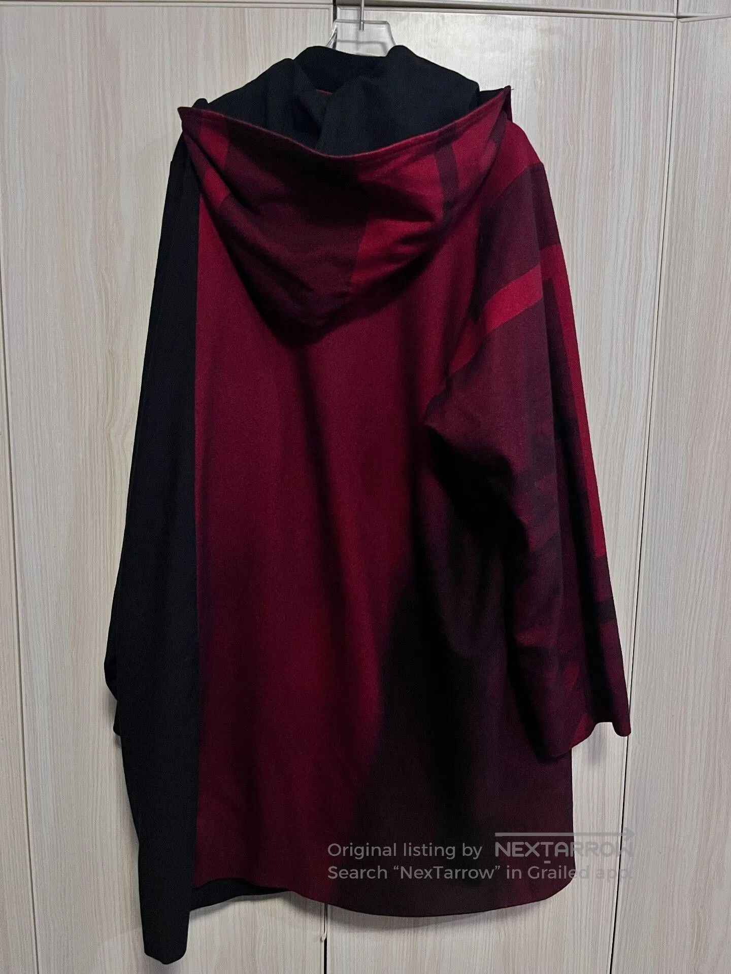 Yohji Yamamoto Yohji Yamamoto Red and Black Coat. Size US S / EU 44-46 / 1 - 2 Thumbnail
