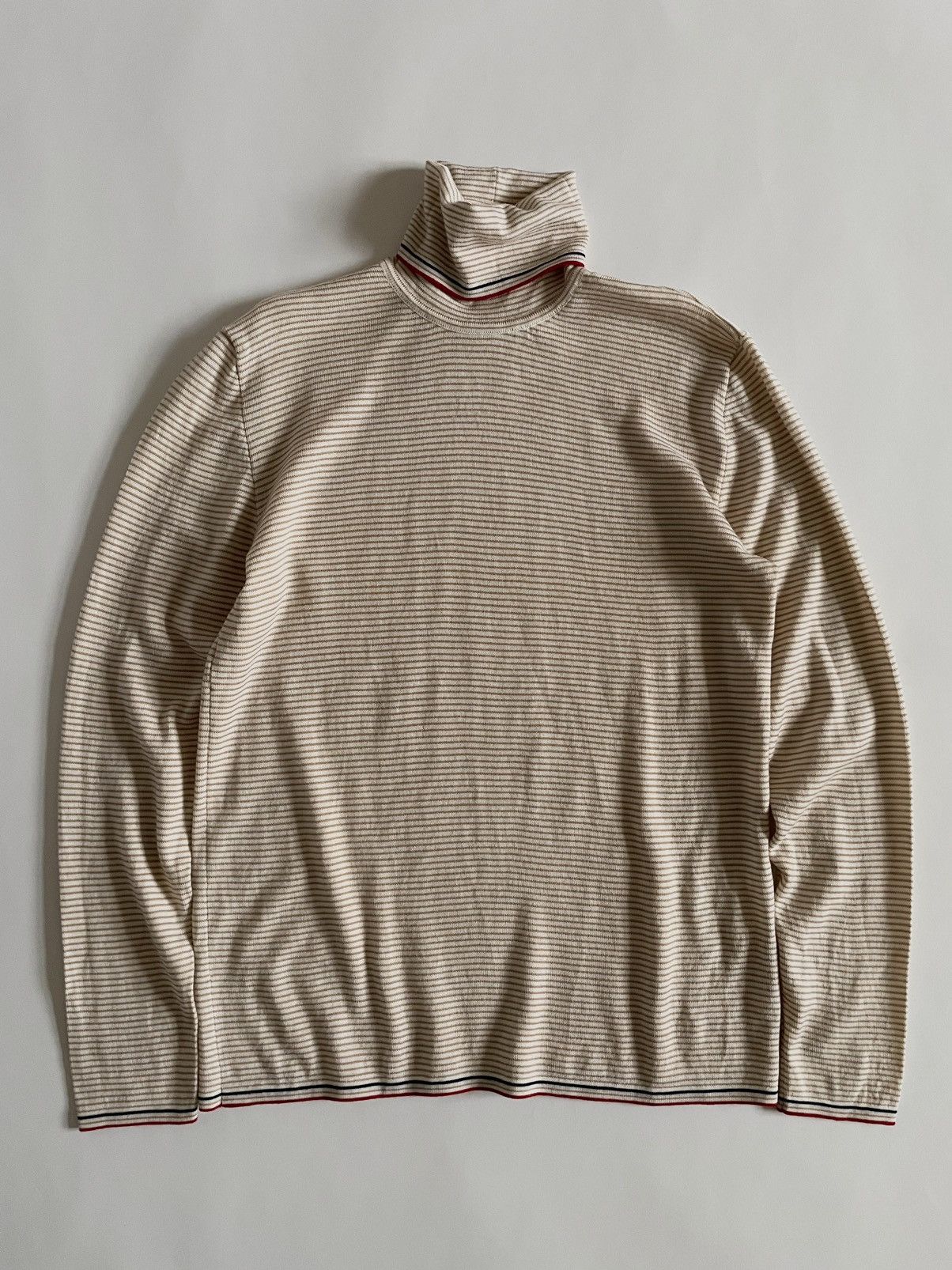 Miu Miu Miu Miu FW00 Runway Striped Wool Turtleneck Sweater Size US S / EU 44-46 / 1 - 2 Thumbnail