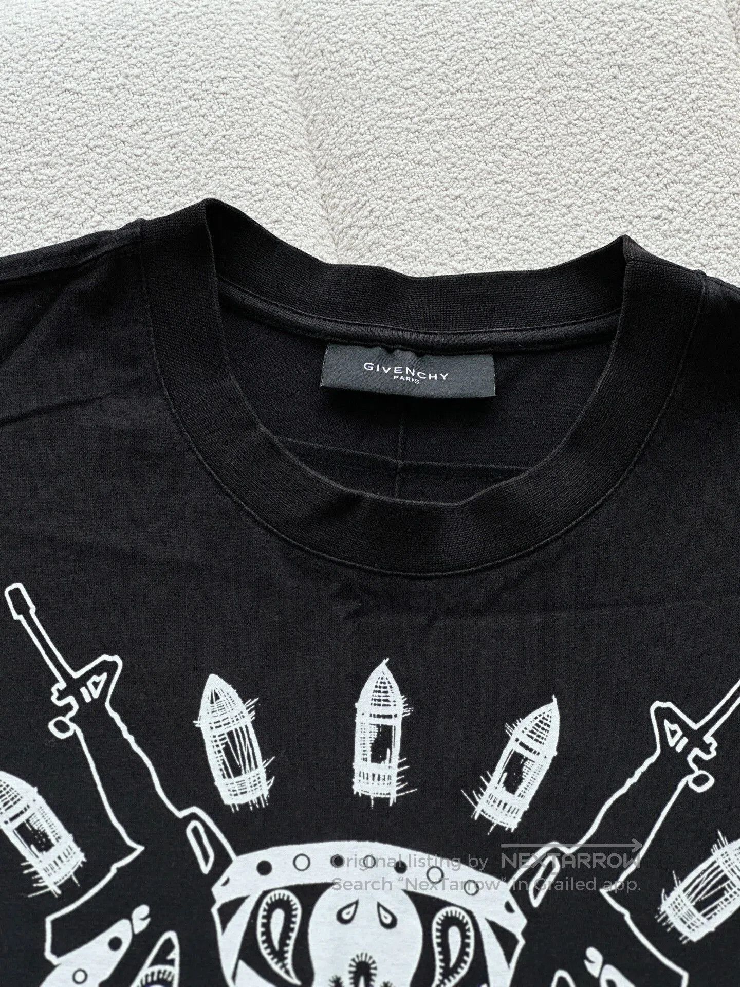 Givenchy Givenchy Black Skull Print T. Size US S / EU 44-46 / 1 - 5 Thumbnail