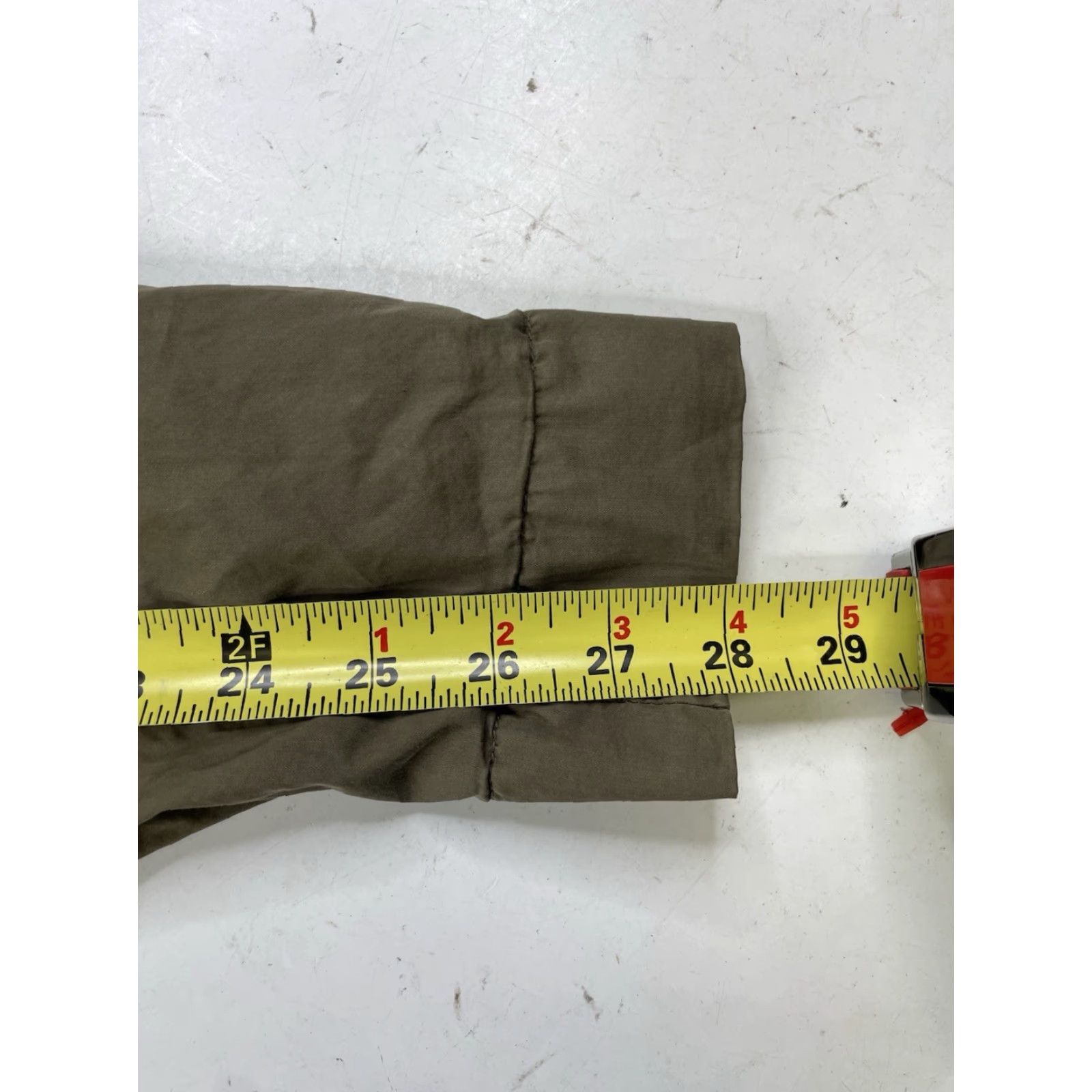 James Perse James Perse Standard Utility Hooded Jacket Parka Women M Olive Green Size 2 Medium Size M / US 6-8 / IT 42-44 - 5 Thumbnail