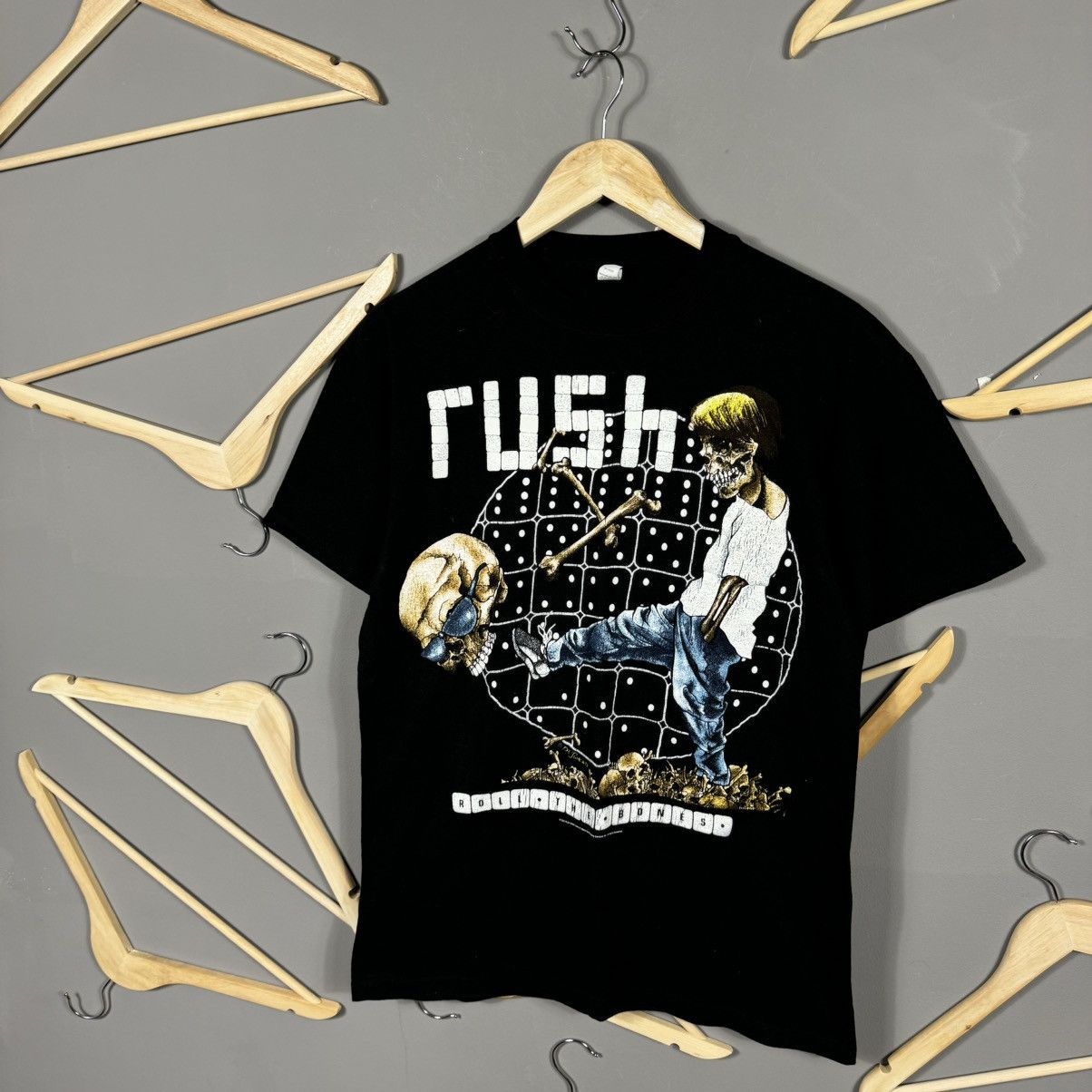 Band Tees Rush 2009 Roll The Bones T-shirt Size US M / EU 48-50 / 2 - 5 Thumbnail
