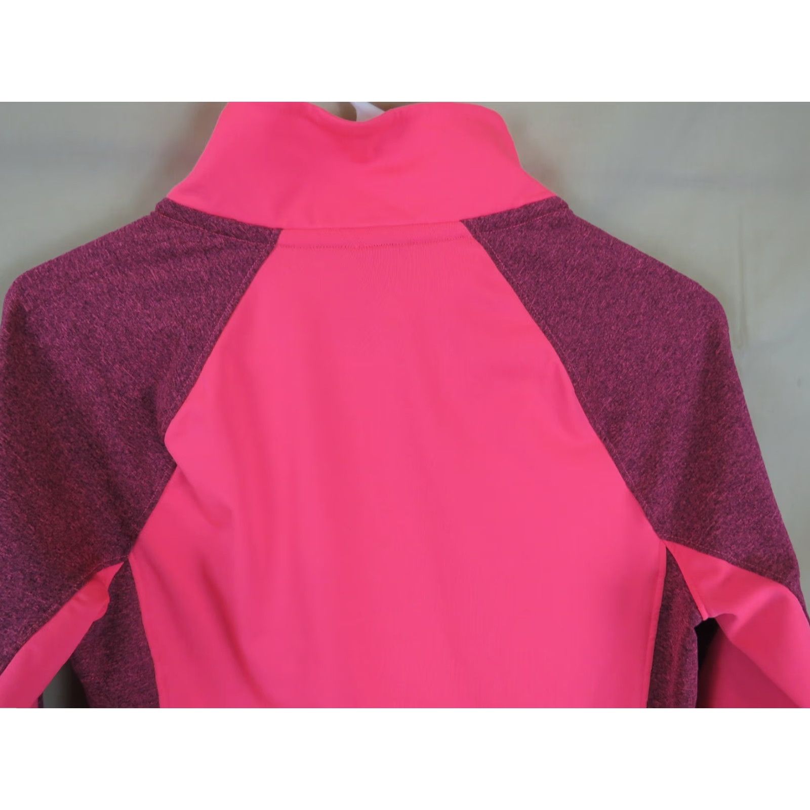 Pinko VINTAGE Love Pink performance red Pull over 1/2 Zip M Ladies shirt Soft valentines day Size M / US 6-8 / IT 42-44 - 8 Thumbnail