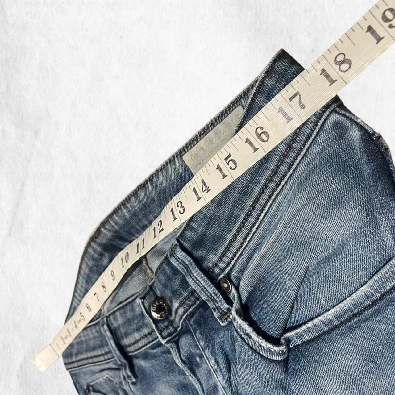 Diesel Diesel VTG LARKEE blue straight leg medium wash jeans Size 33" - 2 Thumbnail