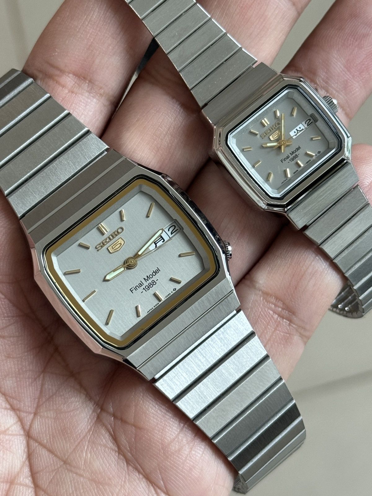 Seiko SEIKO 5 COUPLE SPECIAL EDITION FINAL MODEL RARE VINTAGE JDM Size 36 - 1 Thumbnail