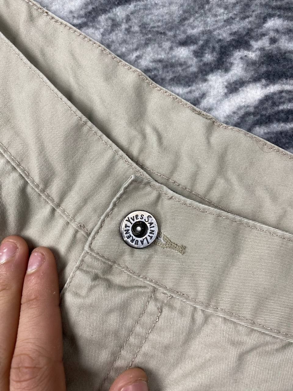Yves Saint Laurent Vintage Yves Saint Laurent Pants YSL Big Logo 90s Size US 40 / EU 56 - 11 Thumbnail
