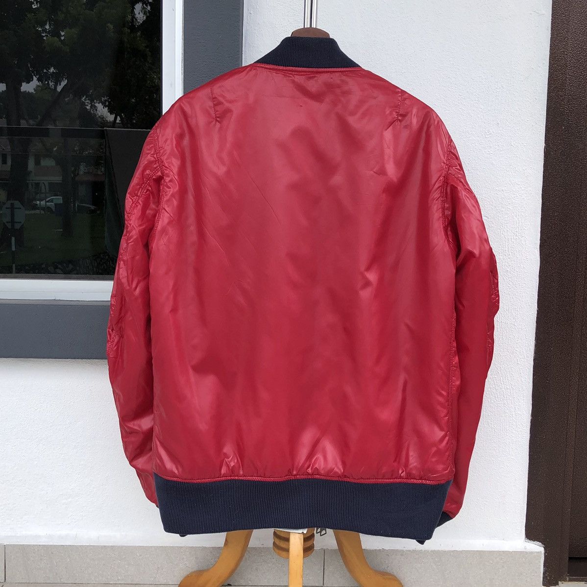 Avirex Avirex 35th Anniversary Flag USA Reversible Bomber Jacket Size US XL / EU 56 / 4 - 7 Thumbnail
