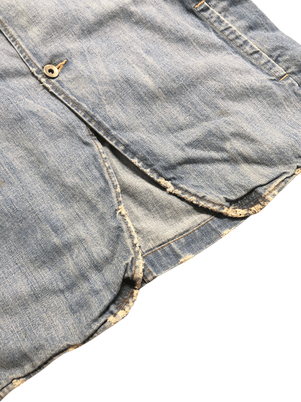 Japanese Brand × Vintage VINTAGE POWER TO THE PEOPLE CHORE JACKET DISTRESSED STYLE Size US M / EU 48-50 / 2 - 17 Thumbnail