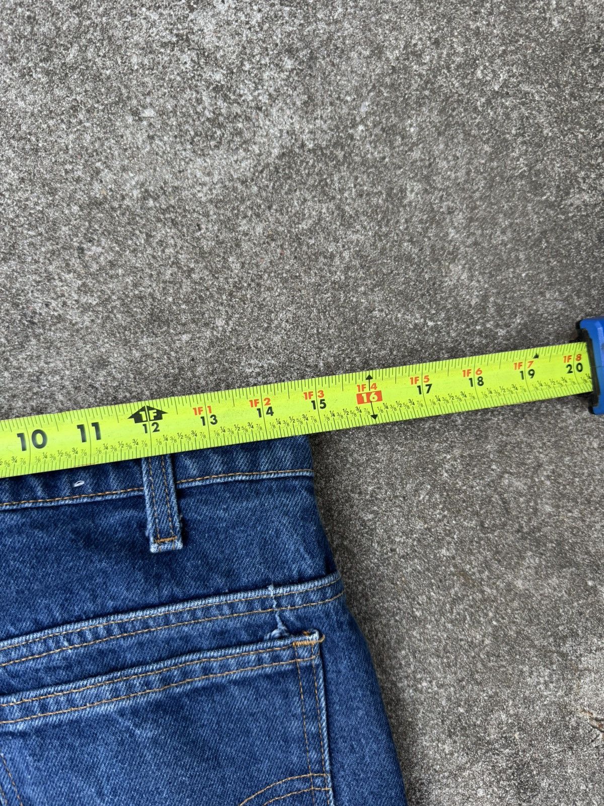Levi's × Vintage Vtg 80s Levi’s 646 Orange Tab Bellbottom Flare Jeans 29x30 Size US 29 - 9 Thumbnail