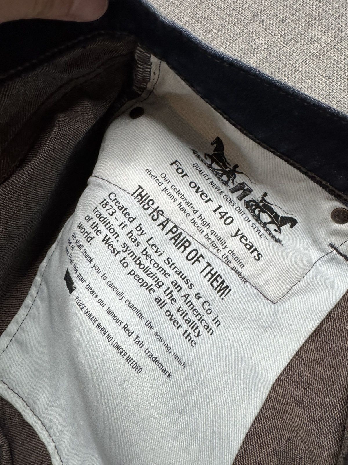 Levi's Levis 504 jeans Size US 34 / EU 50 - 12 Thumbnail