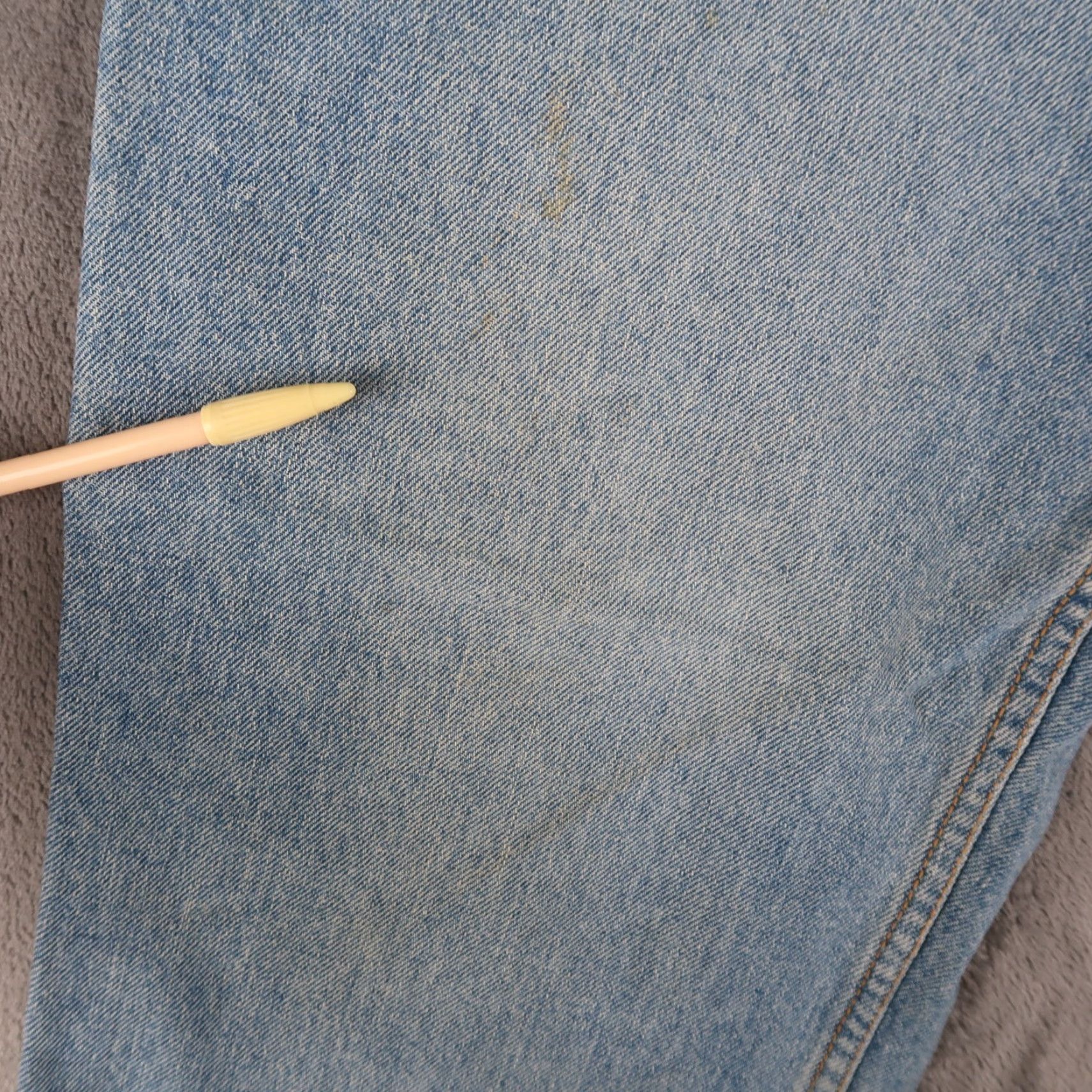 Denime VINTAGE Bullhead Jeans Men 34x31.75 Wide-Leg Denim Blue 90s Boho Hip Hop Street USA Mens Size US 34 / EU 50 - 6 Thumbnail