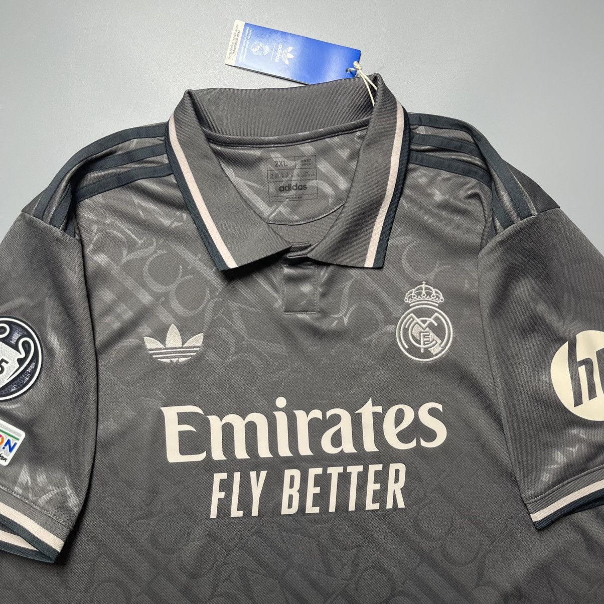 Adidas REAL MADRID ADIDAS 2024/2025 SOCCER THIRD JERSEY #21 BRAHIM Size US XXL / EU 58 / 5 - 4 Thumbnail