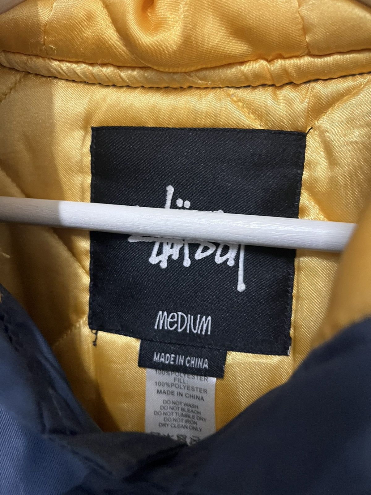 Stussy Stüssy Varsity “S” Hooded Coach Jacket Size US M / EU 48-50 / 2 - 2 Thumbnail