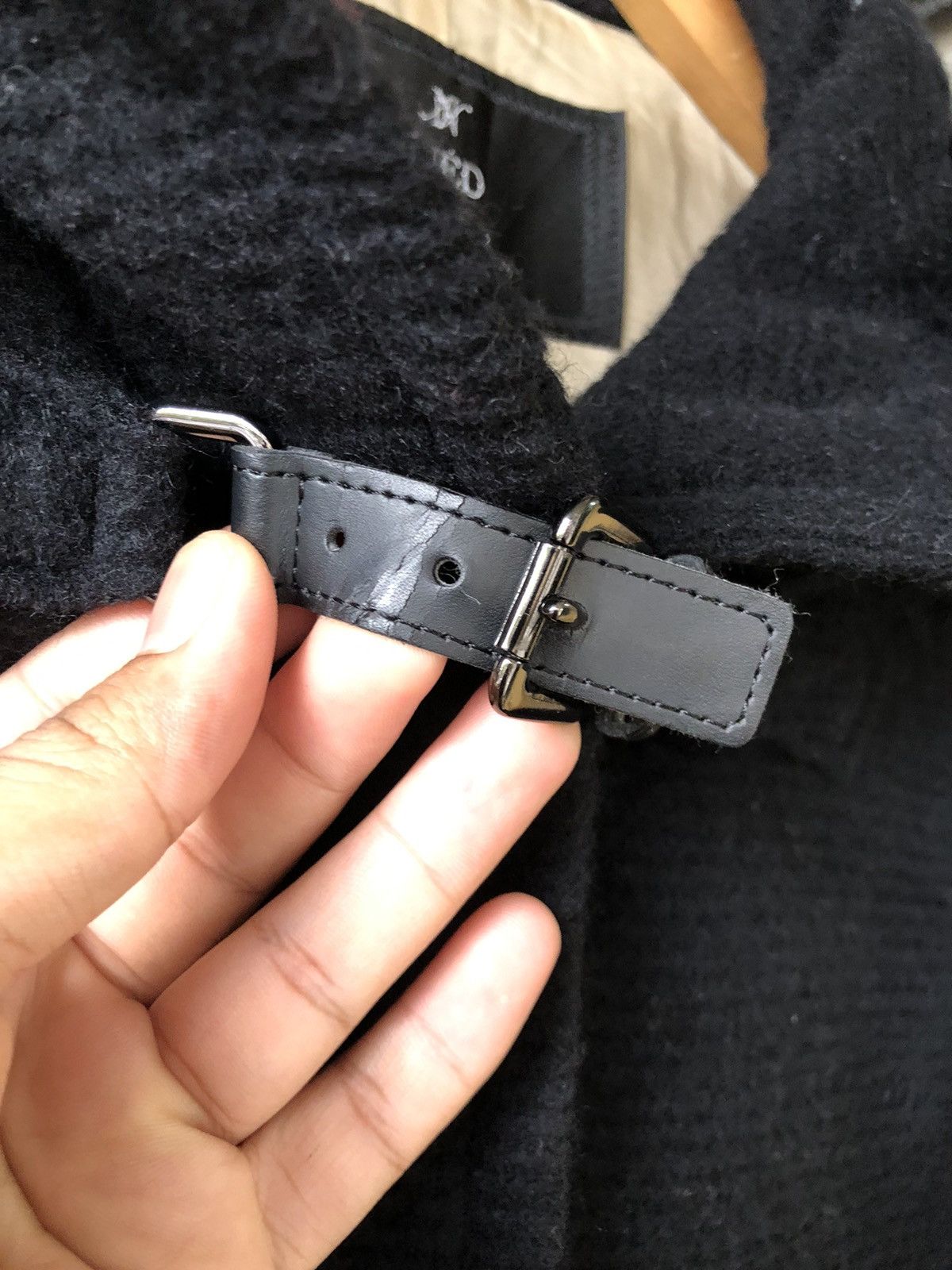 Yohji Yamamoto Ined by Yohji Yamamoto Wool Blend Winter Duffle Coat Hoodie Size M / US 6-8 / IT 42-44 - 6 Thumbnail