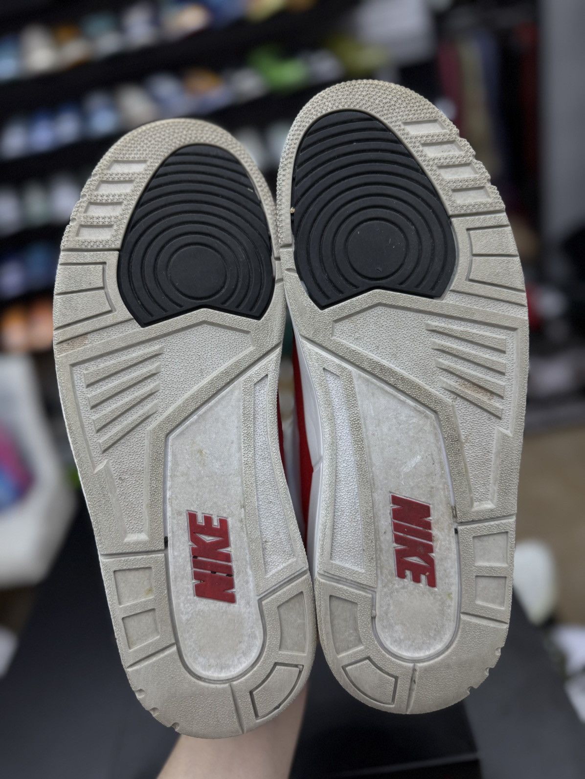Jordan Brand Jordan 3 Tinker University Red Size (11.5) 2019 (CJ0939-100) Size US 11.5 / EU 44-45 - 10 Thumbnail