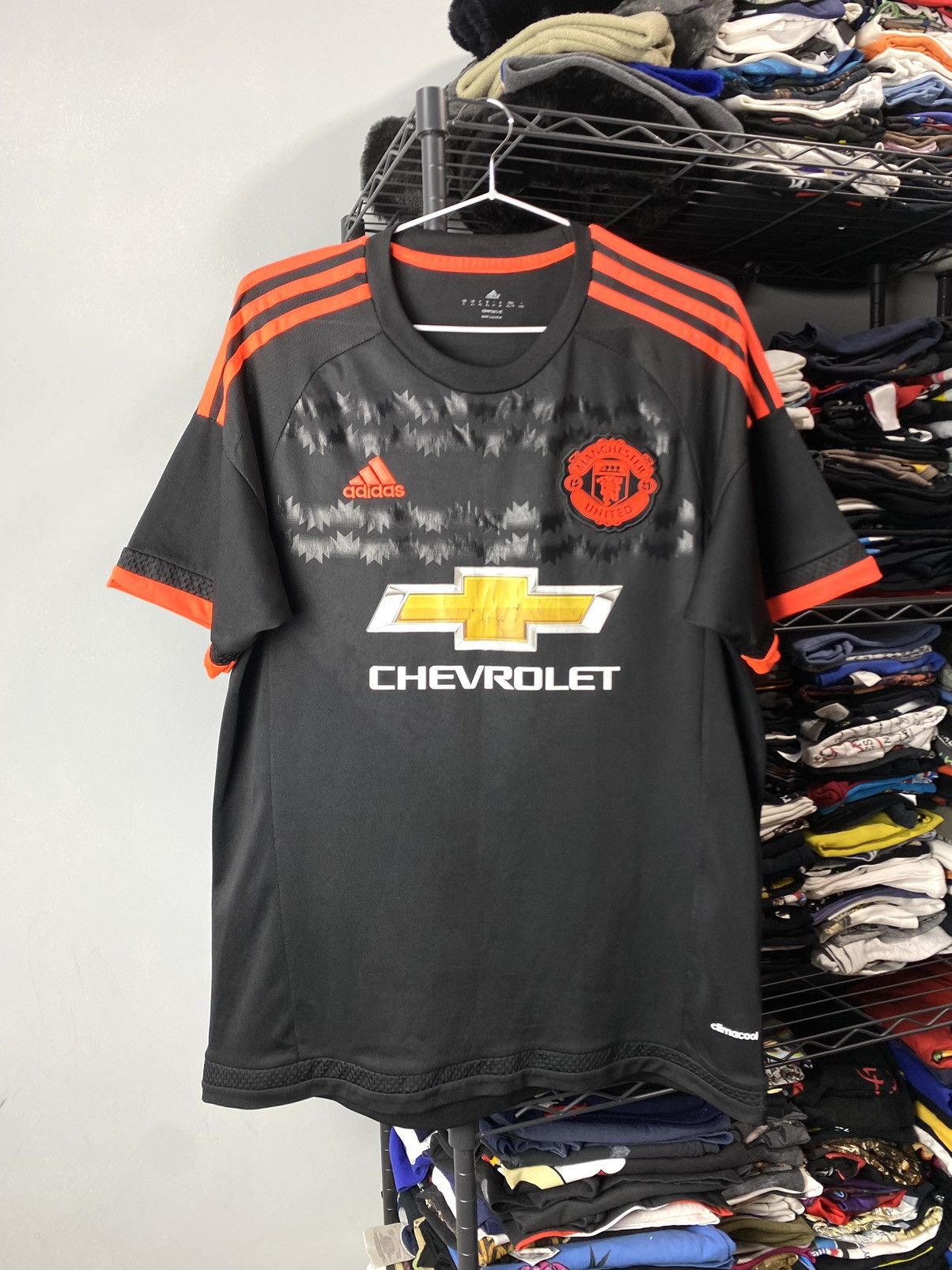 Adidas Vintage Adidas Manchester United Soccer Jersey Tee Size US XL / EU 56 / 4 - 1 Thumbnail