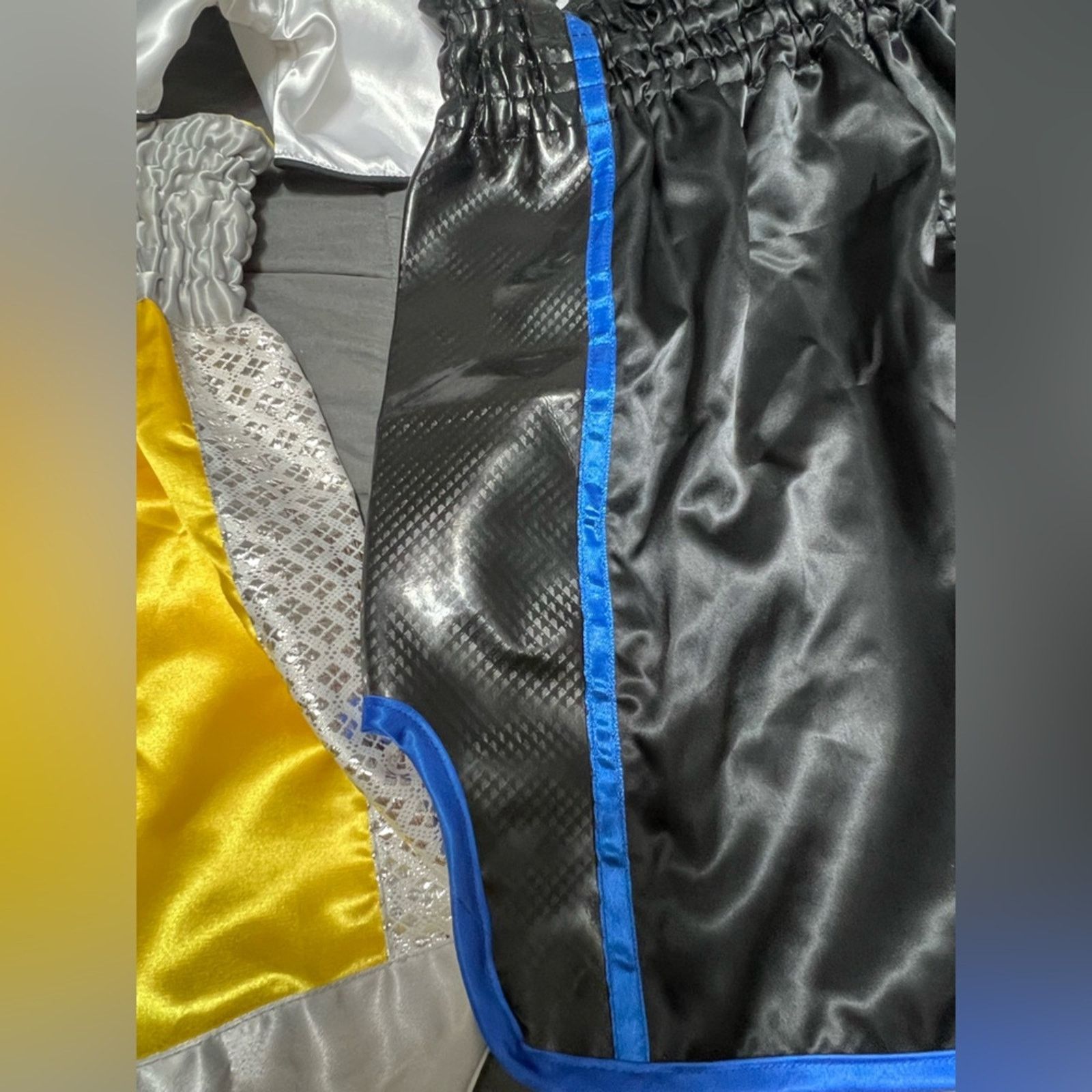 Other Lot 3 Muay Thai Men’s MMA Shorts M,M, & S + Ankle Support Size US 32 / EU 48 - 13 Thumbnail