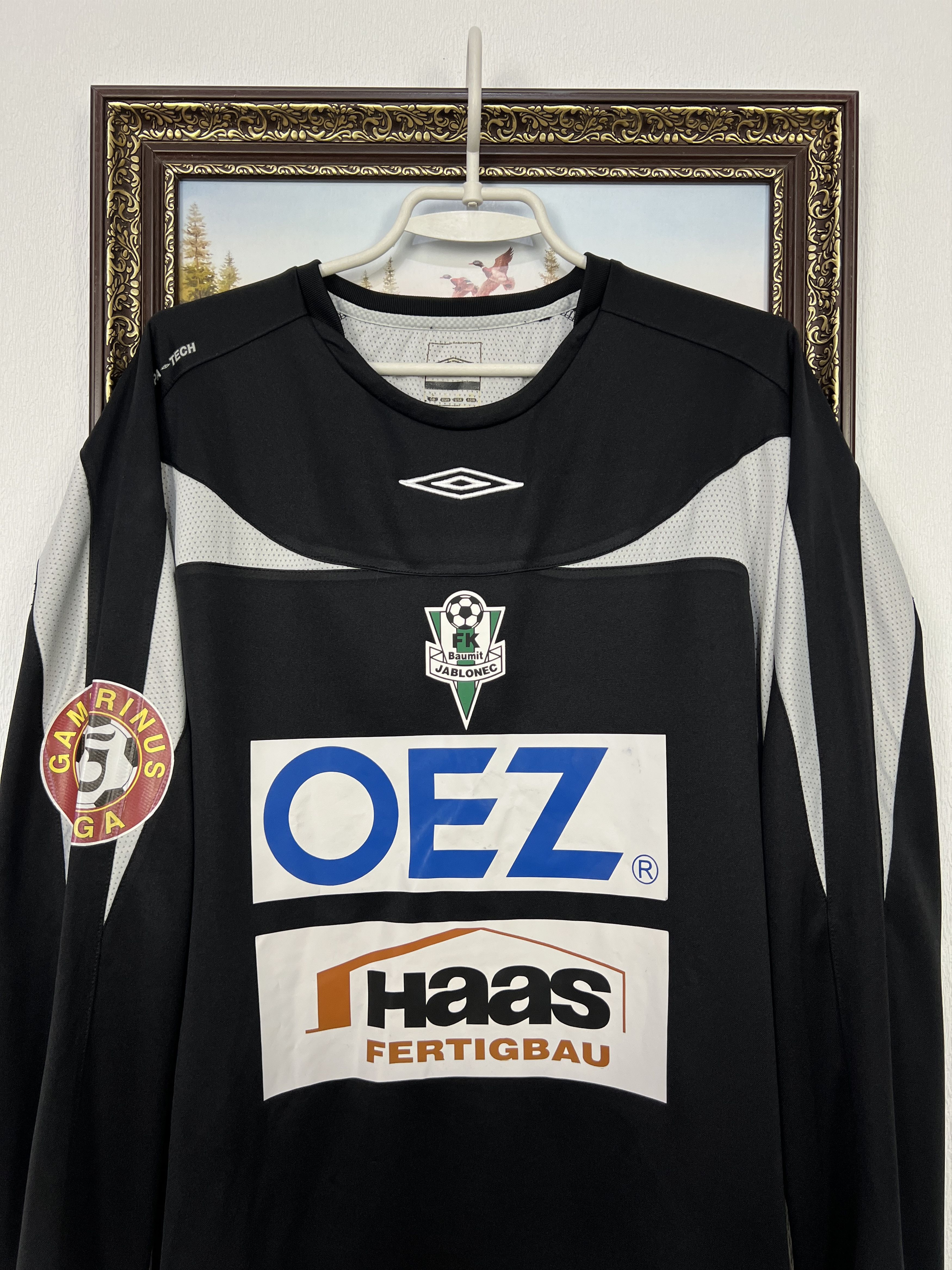 Umbro Vintage Umbro Jablonec Football Shirt Soccer Match Worn #30 Size US M / EU 48-50 / 2 - 2 Thumbnail