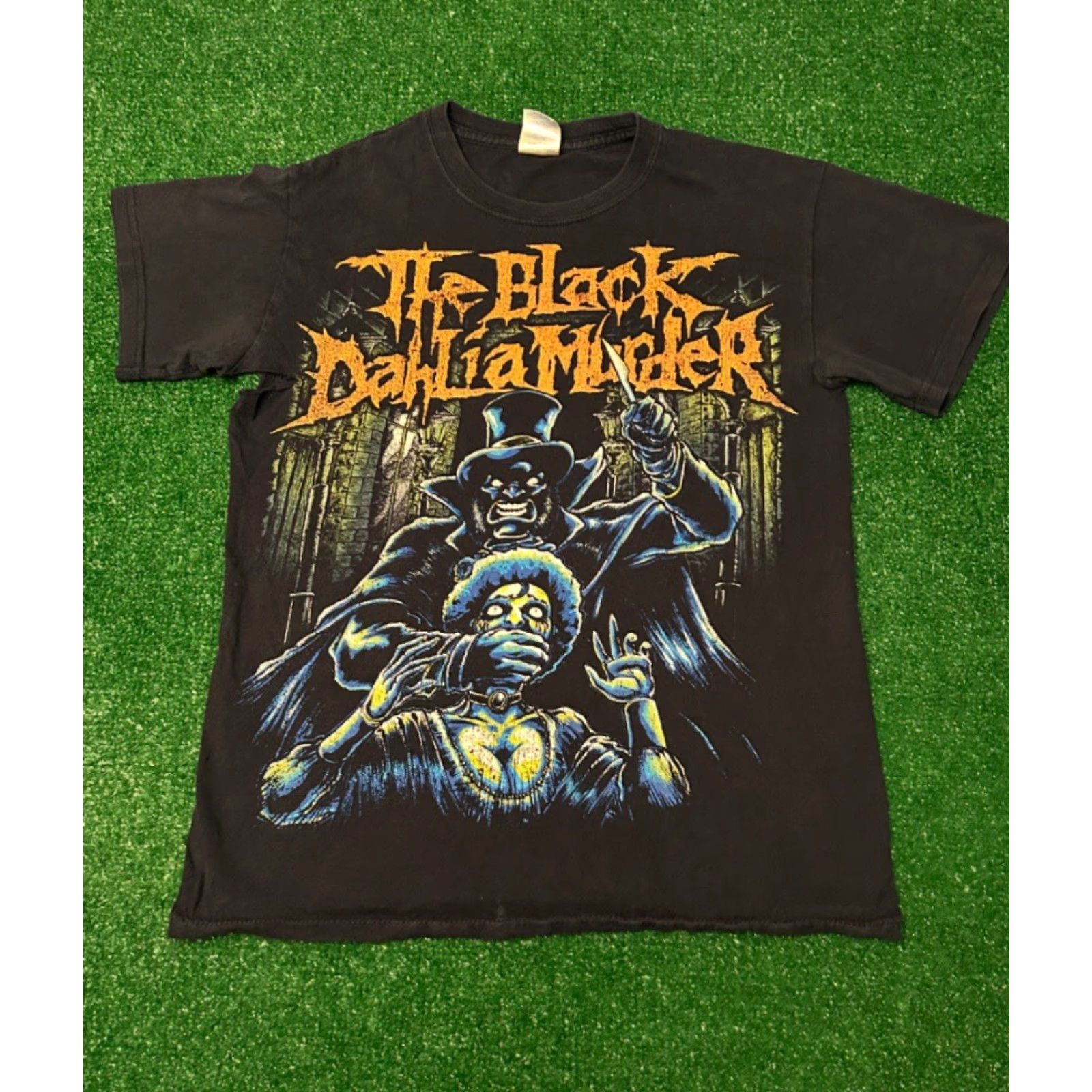 Vintage VINTAGE The Black Dahlia Murder Band Tee Shirt VTG Mens Small Y2K Death Metal Shirt Black, Band, Metal, Music, Punk, Grunge, Vintage, Mens, Small Size US S / EU 44-46 / 1 - 4 Thumbnail