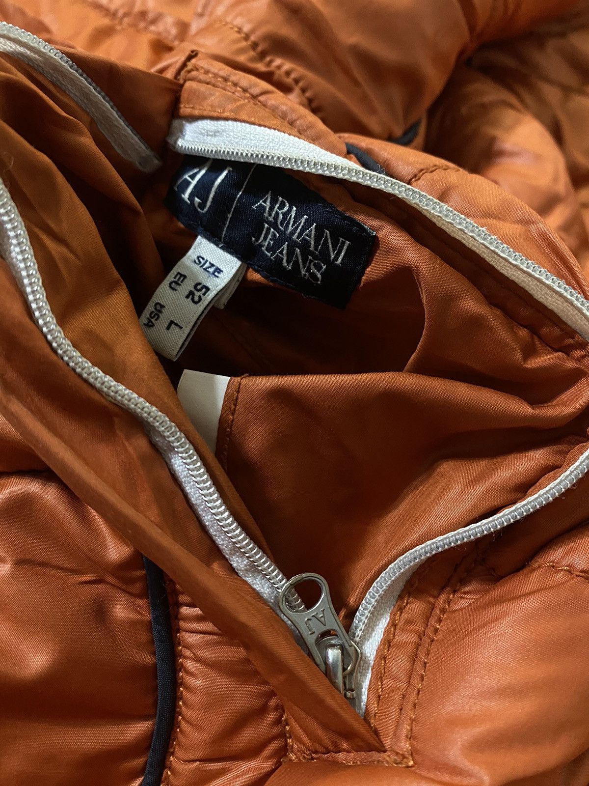 Armani × Emporio Armani × Giorgio Armani Armani Jeans Reversible Puffer Jacket Size US L / EU 52-54 / 3 - 10 Thumbnail