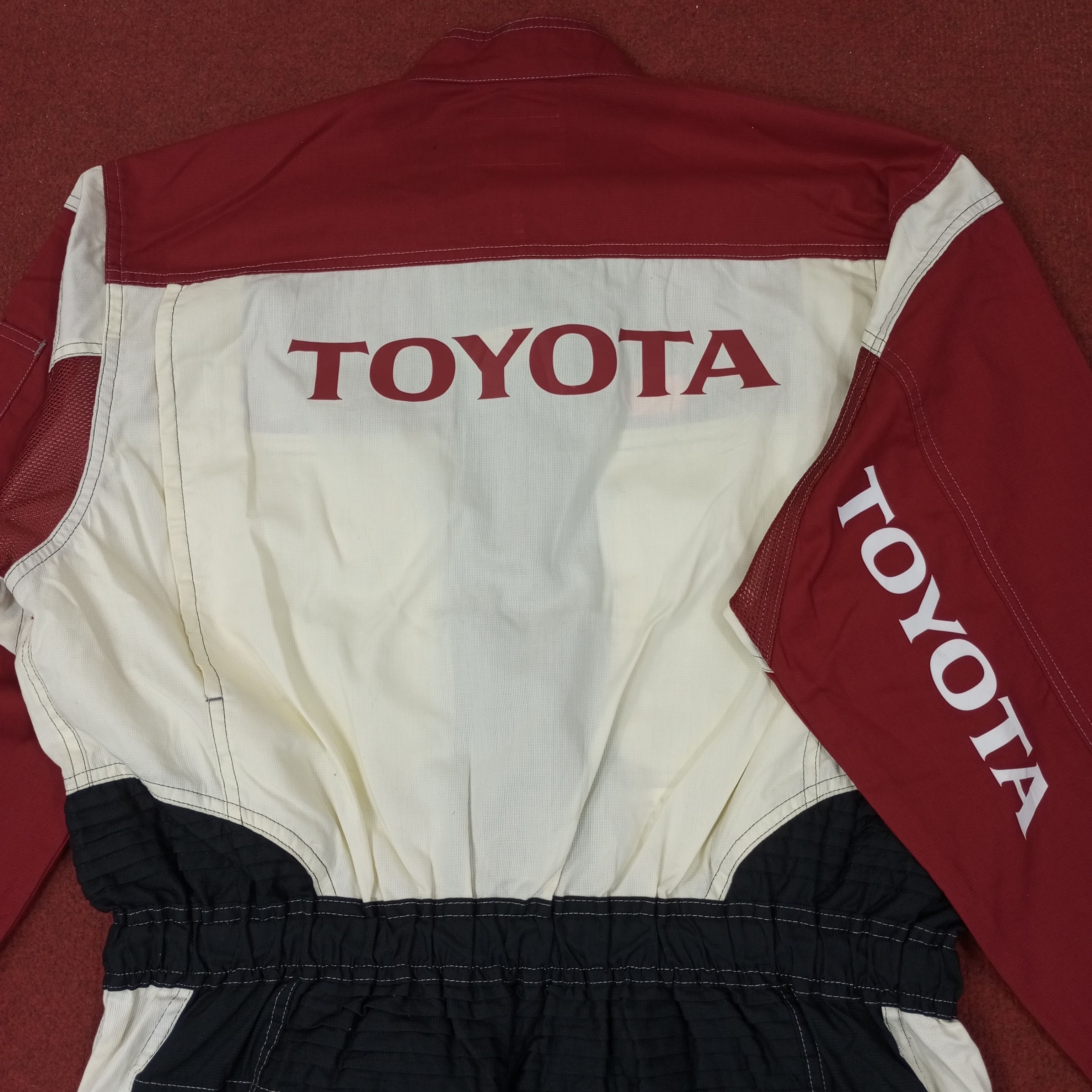 Japanese Brand Toyota Tecno Racing Workwear Motorsports Coverall c254n10 Size US L / EU 52-54 / 3 - 2 Thumbnail