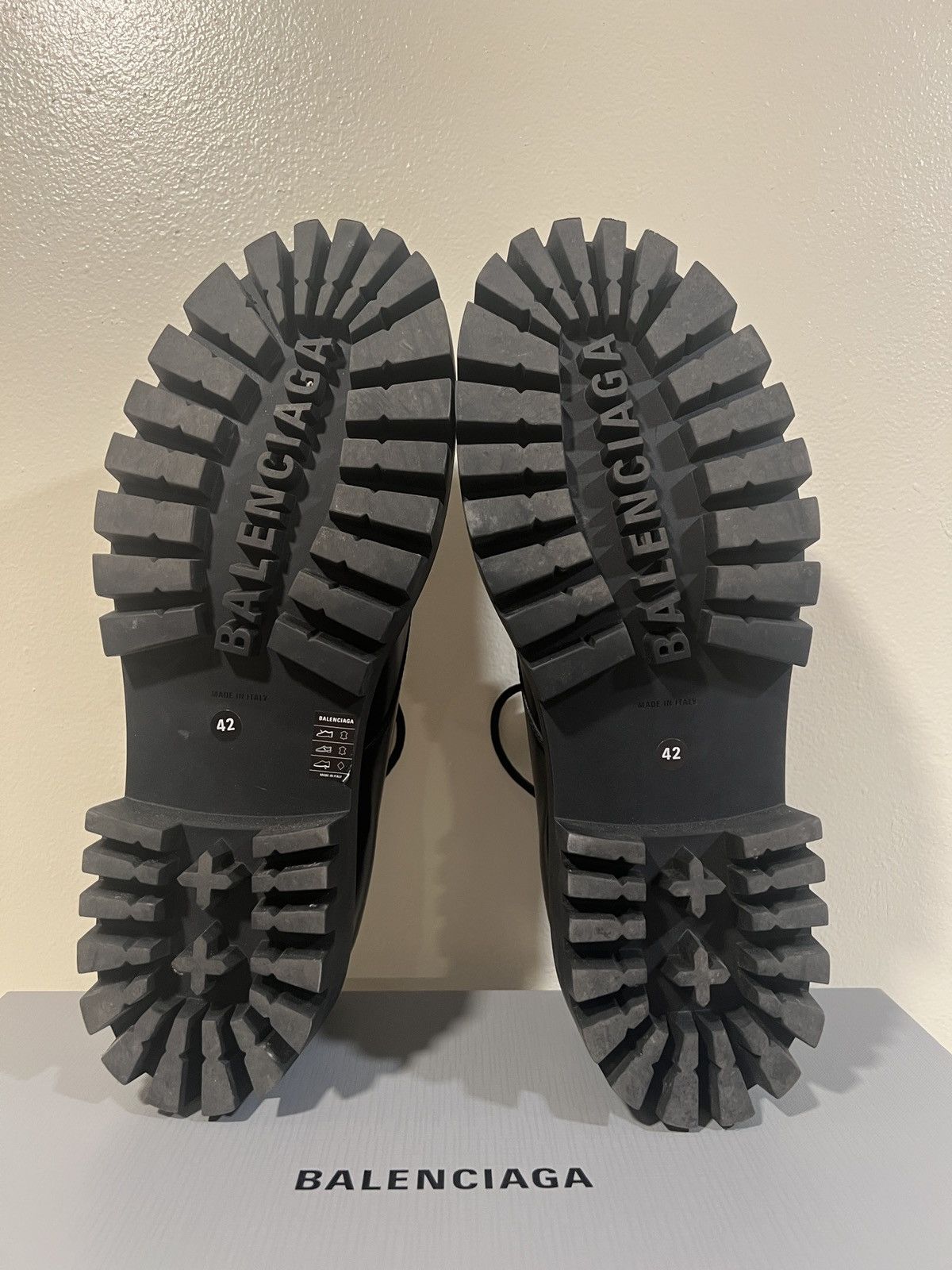 Balenciaga Sergent Derby Boots