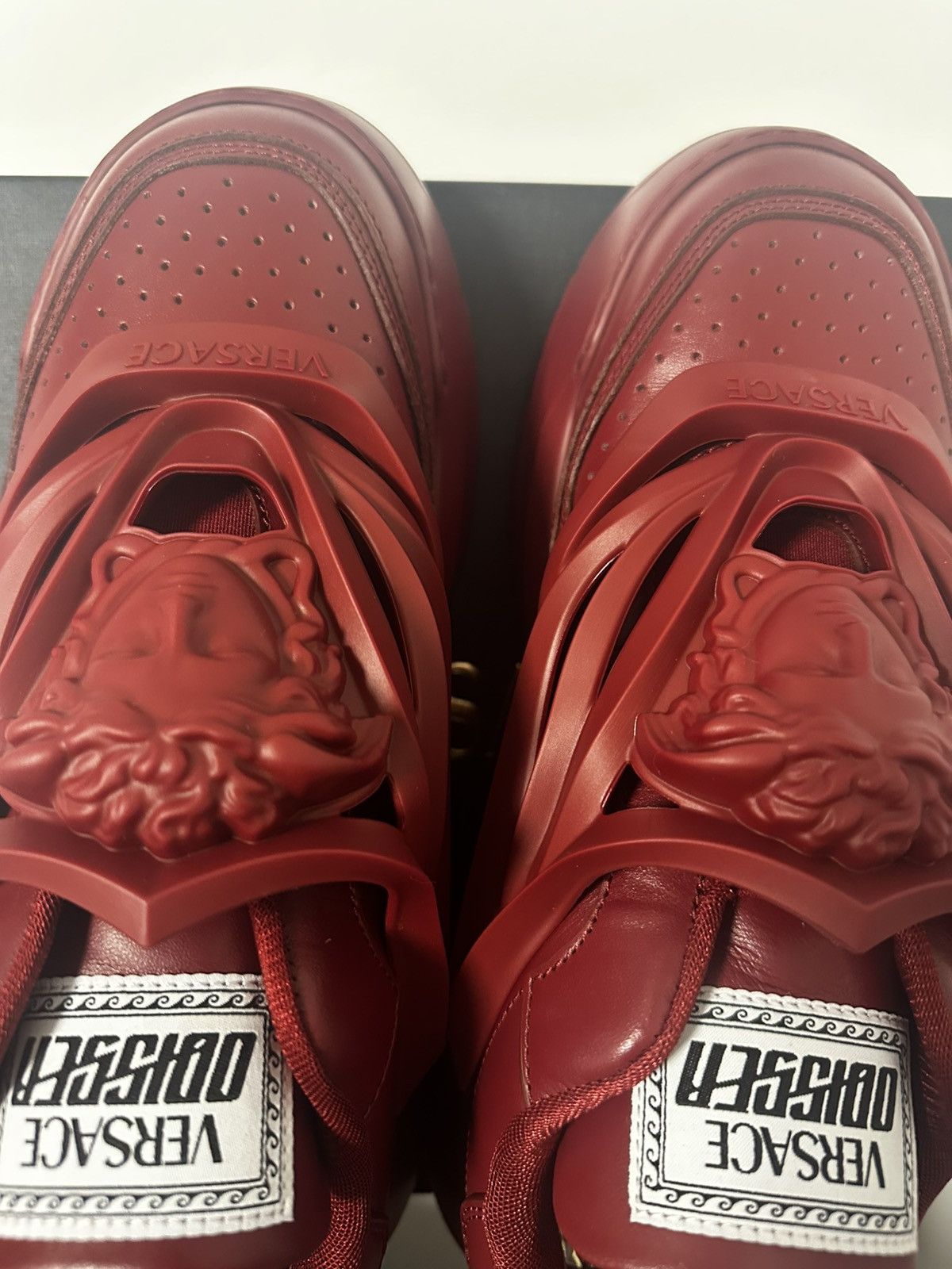 Versace Versace Odissea Bordeaux Sneakers Size US 10 / EU 43 - 10 Thumbnail