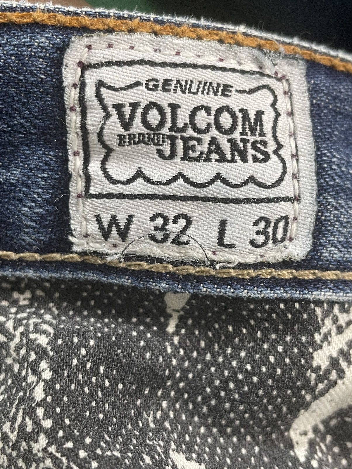 Vintage × Volcom Vintage Volcom Stone Bordwear Jeans Size US 34 / EU 50 - 12 Thumbnail