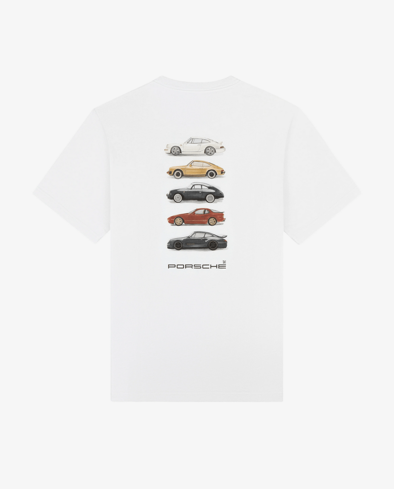 Aime Leon Dore Porsche Fleet Tee in White