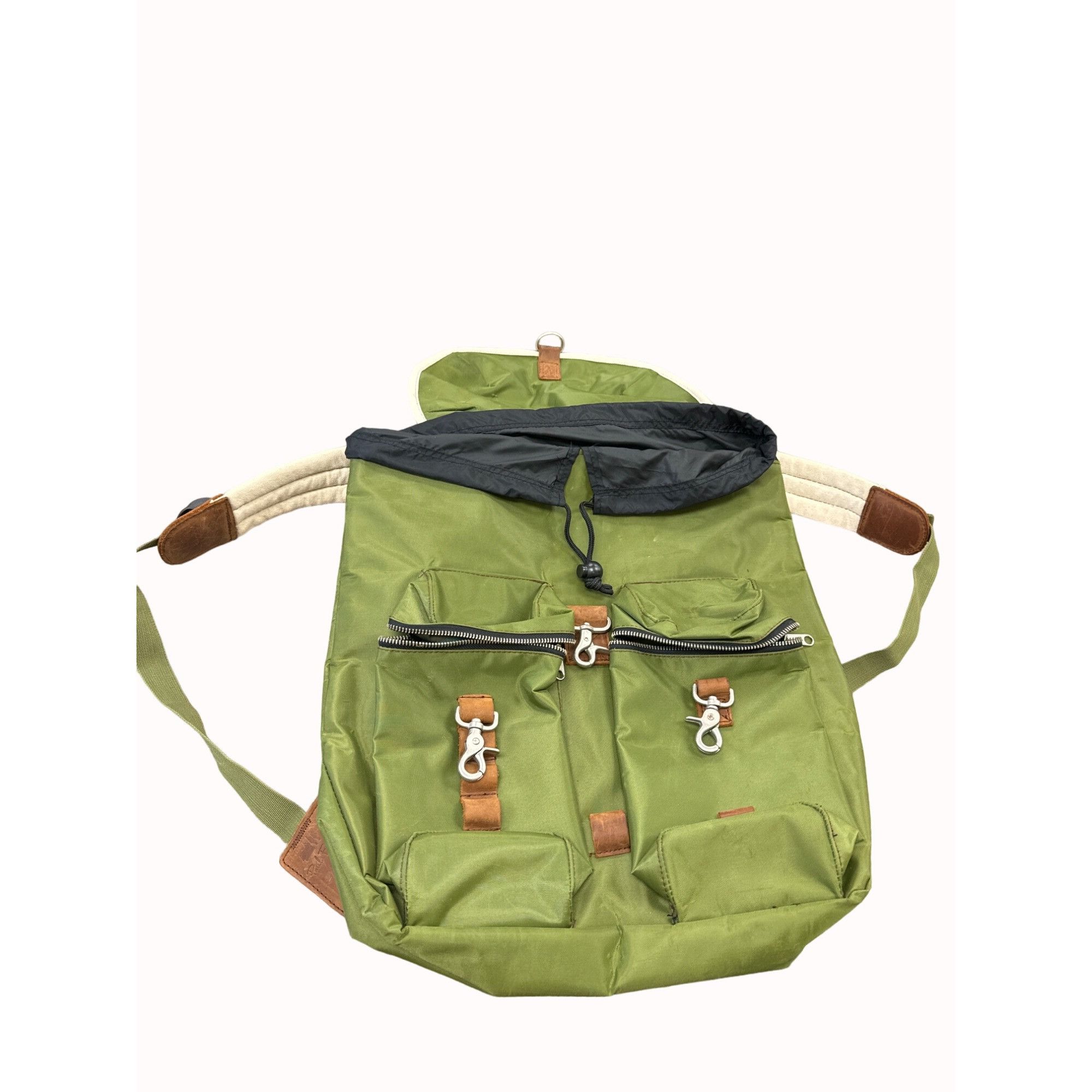 Paul Frank Paul Frank vintage 2005 green messenger back pack bag SKU 63 Size ONE SIZE - 1 Thumbnail