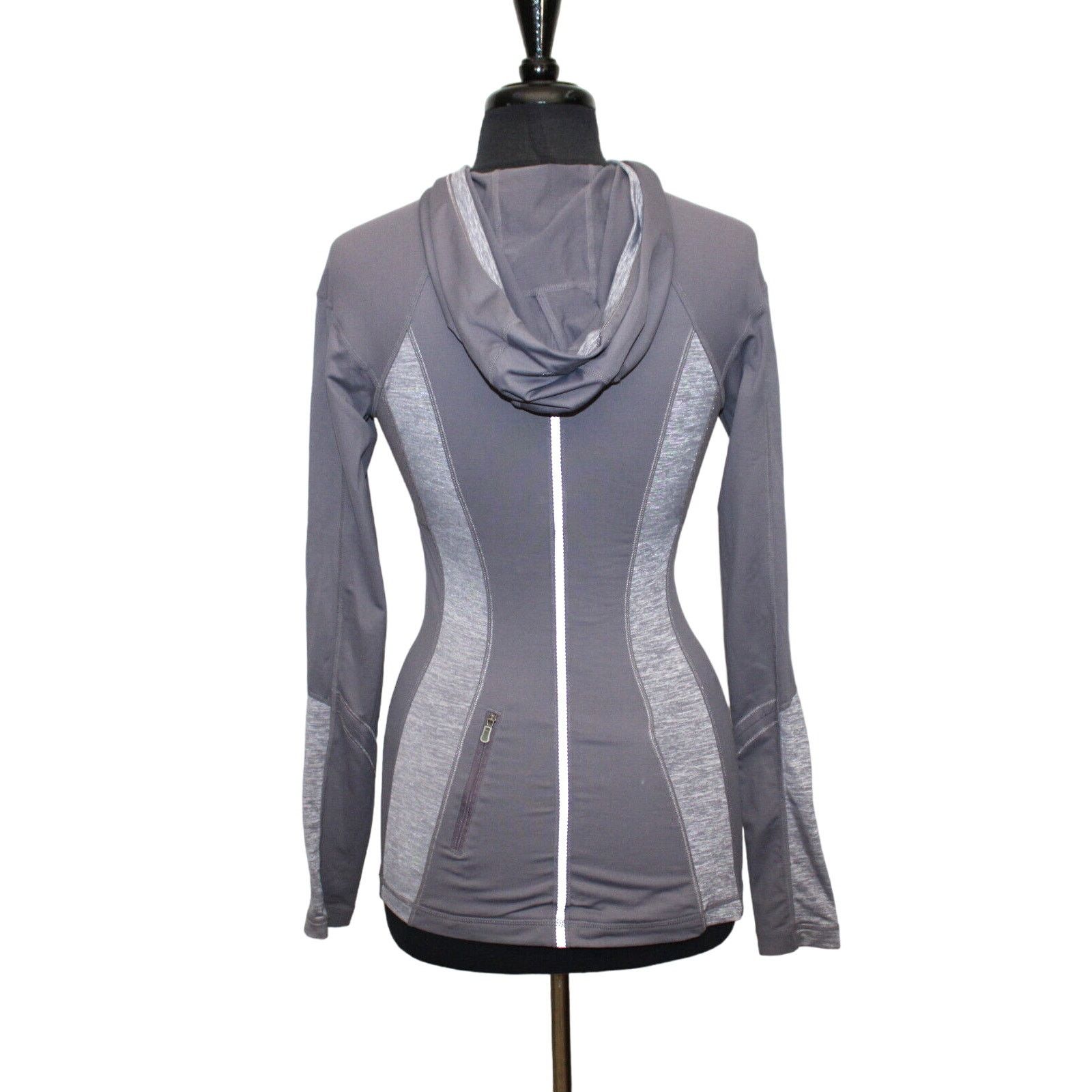 Lululemon LULULEMON Cross Train Hooded Pullover Gray Top Size XS Size XS / US 0-2 / IT 36-38 - 3 Thumbnail
