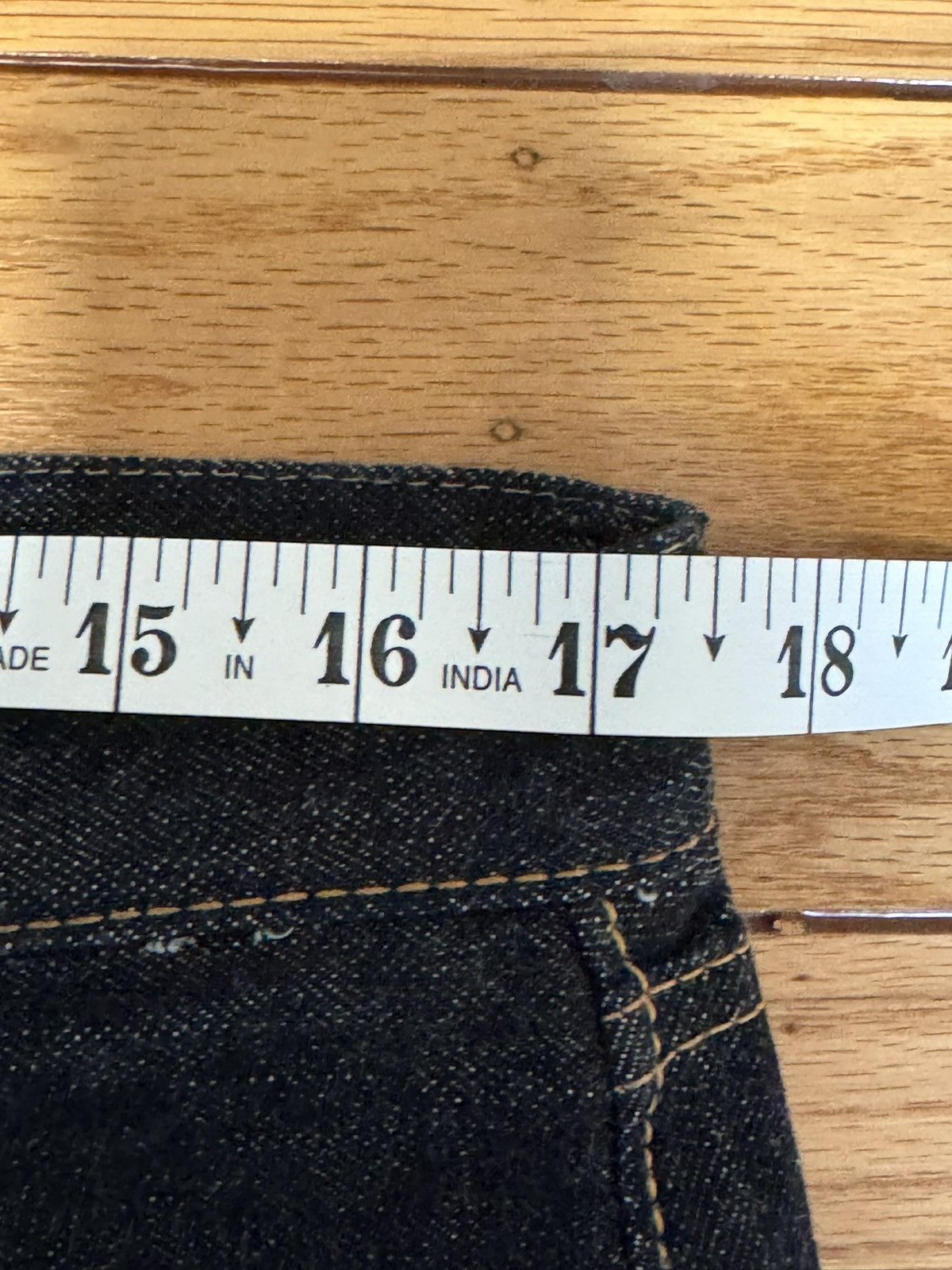 Full Count & Co. Fullcount 1108 Japanese Selvedge Denim Jeans Sz 35 (Fits 34) Size US 34 / EU 50 - 9 Thumbnail
