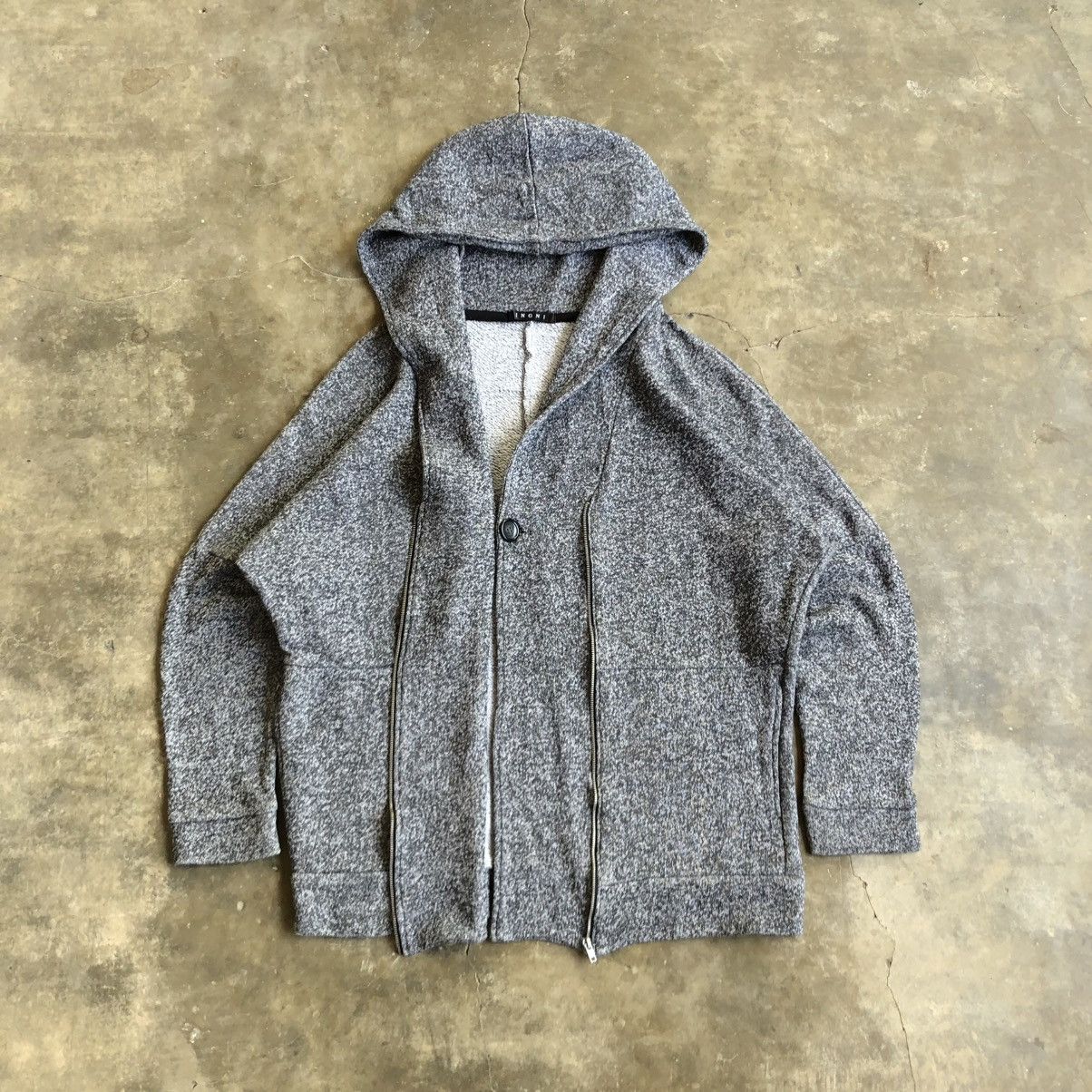 Beauty Beast 2000s Igni Knitted Ziphoodie Beauty Beast Lgb Charcoal Size US XL / EU 56 / 4 - 8 Thumbnail