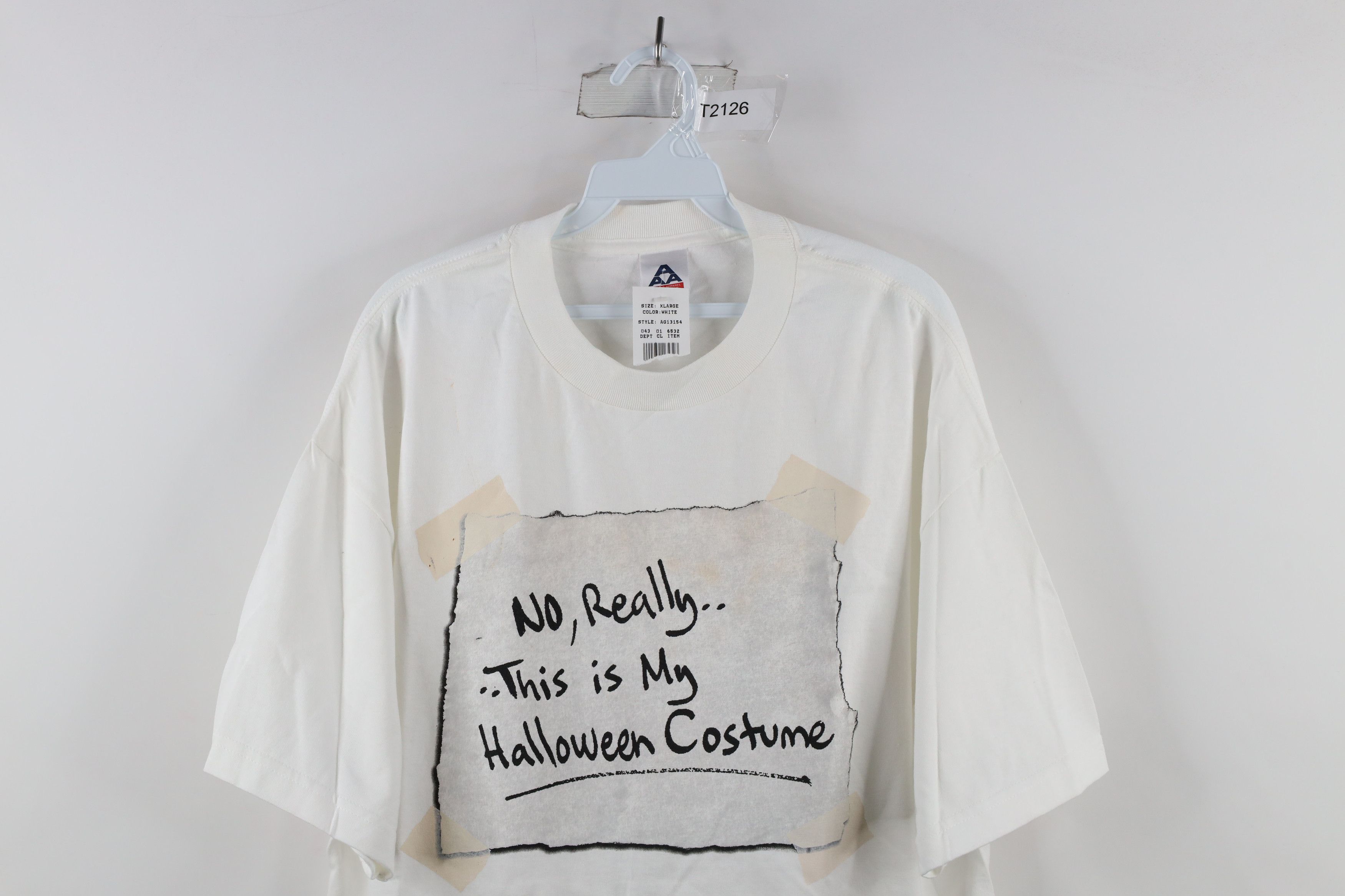 Vintage Deadstock Vintage Streetwear Is My Halloween Costume T-Shirt Size US XL / EU 56 / 4 - 2 Thumbnail