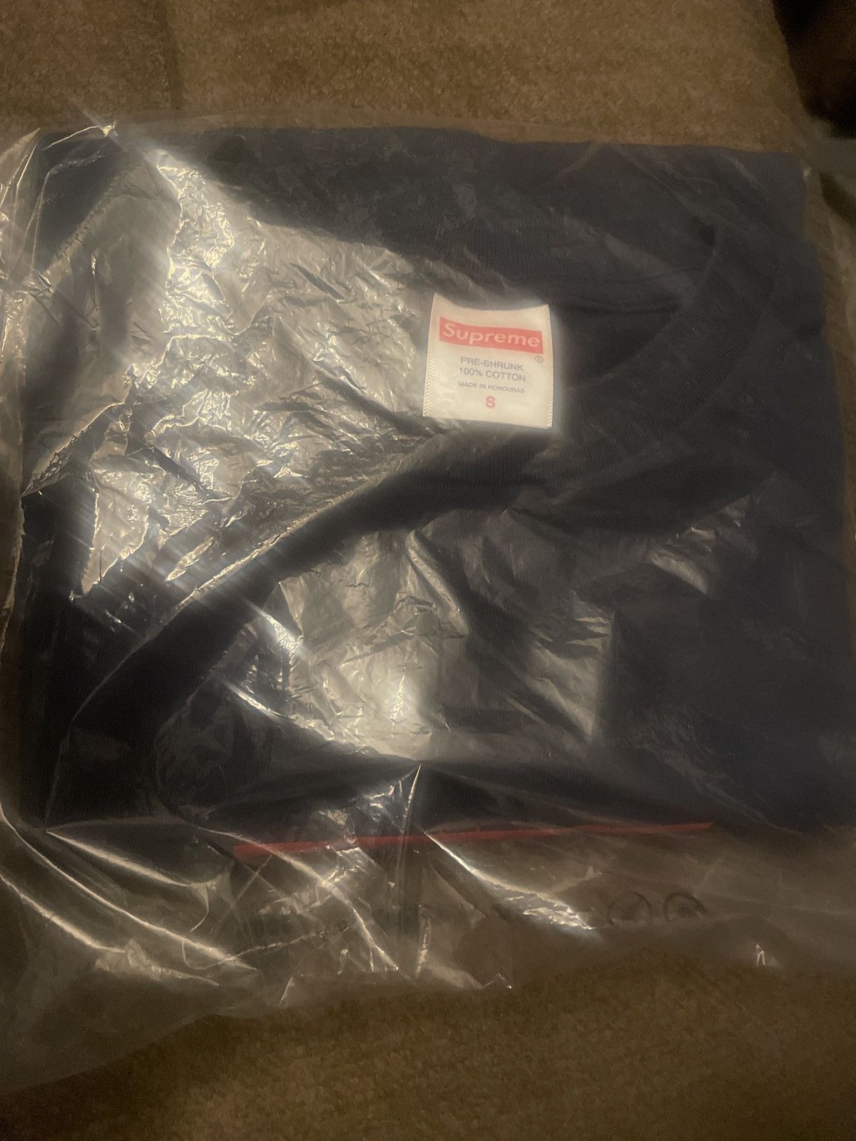 Supreme Supreme Arabic Box Logo Navy Size US S / EU 44-46 / 1 - 2 Thumbnail