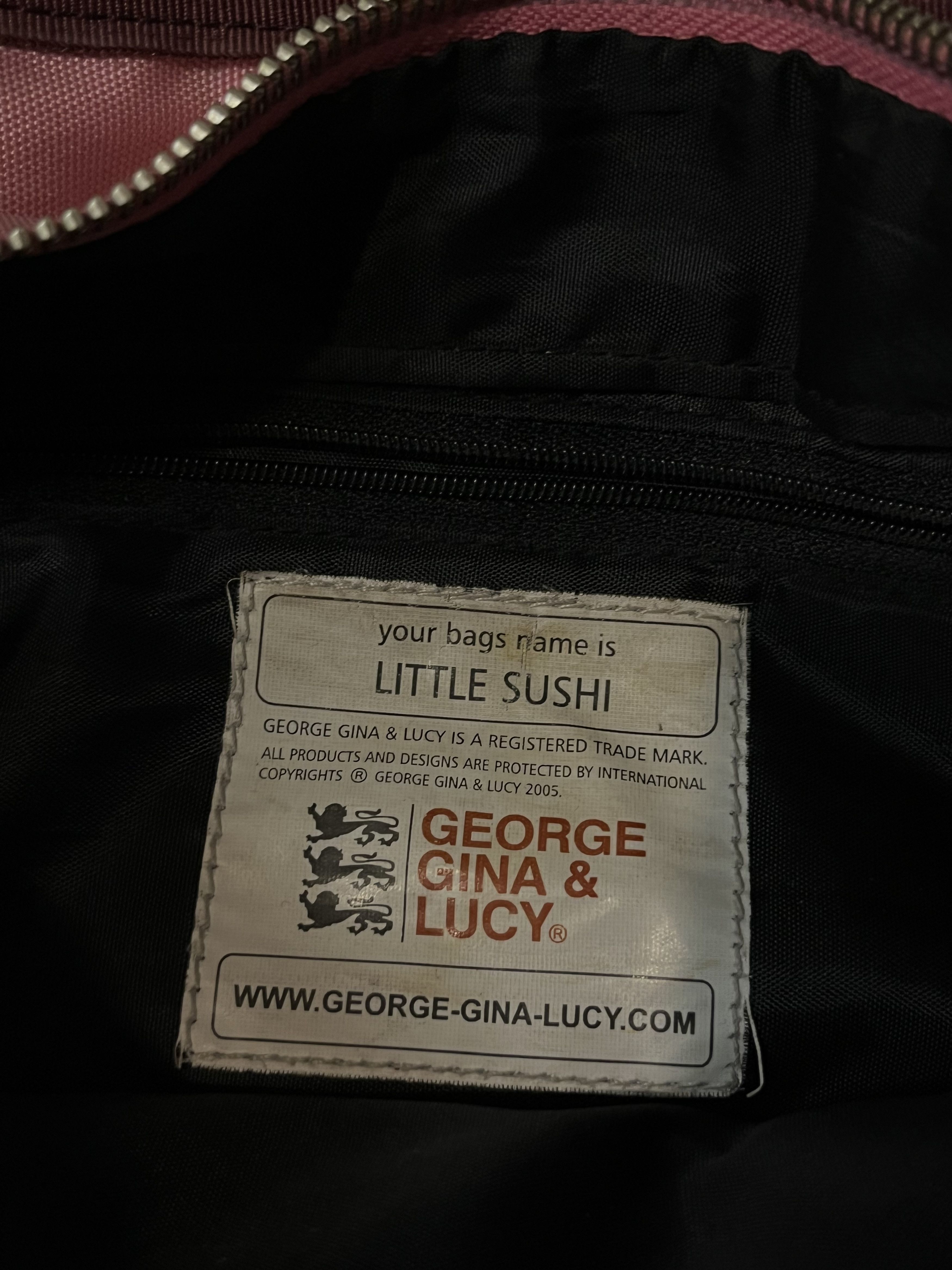 Japanese Brand × Vintage George Gina & Lucy Little Sushi Pink GGL Bags y2k Size ONE SIZE - 5 Thumbnail