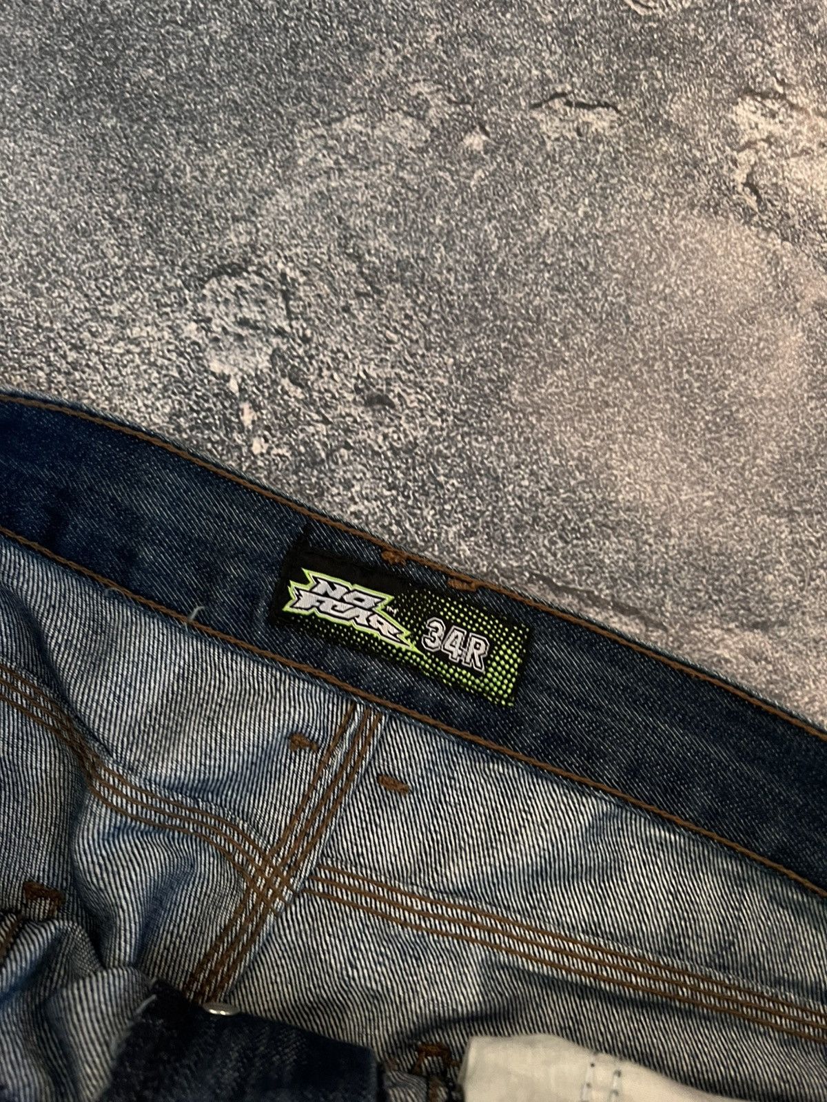 No Fear Vintage No Fear Skater Faded Jeans / Baggy Archive 90s Size US 34 / EU 50 - 3 Thumbnail