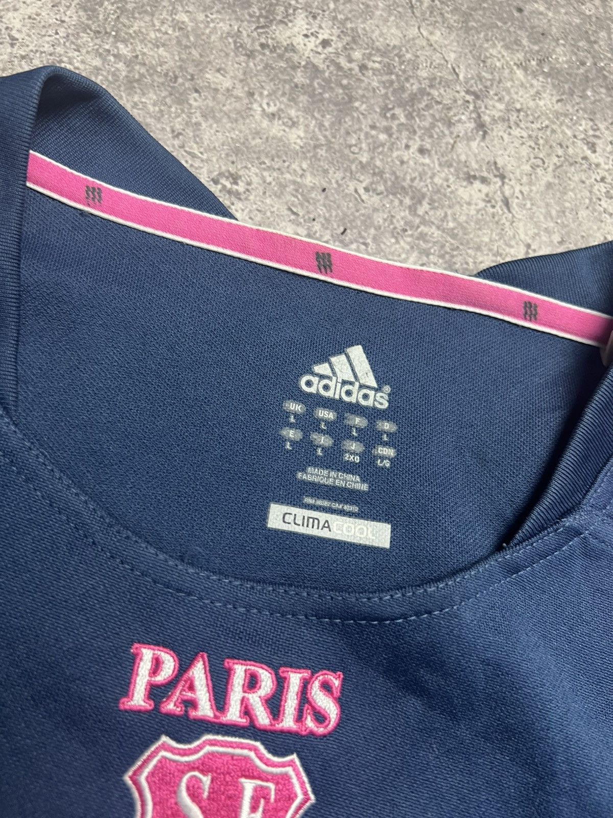Adidas Stade Francais Paris Rugby Jersey Size US L / EU 52-54 / 3 - 5 Thumbnail