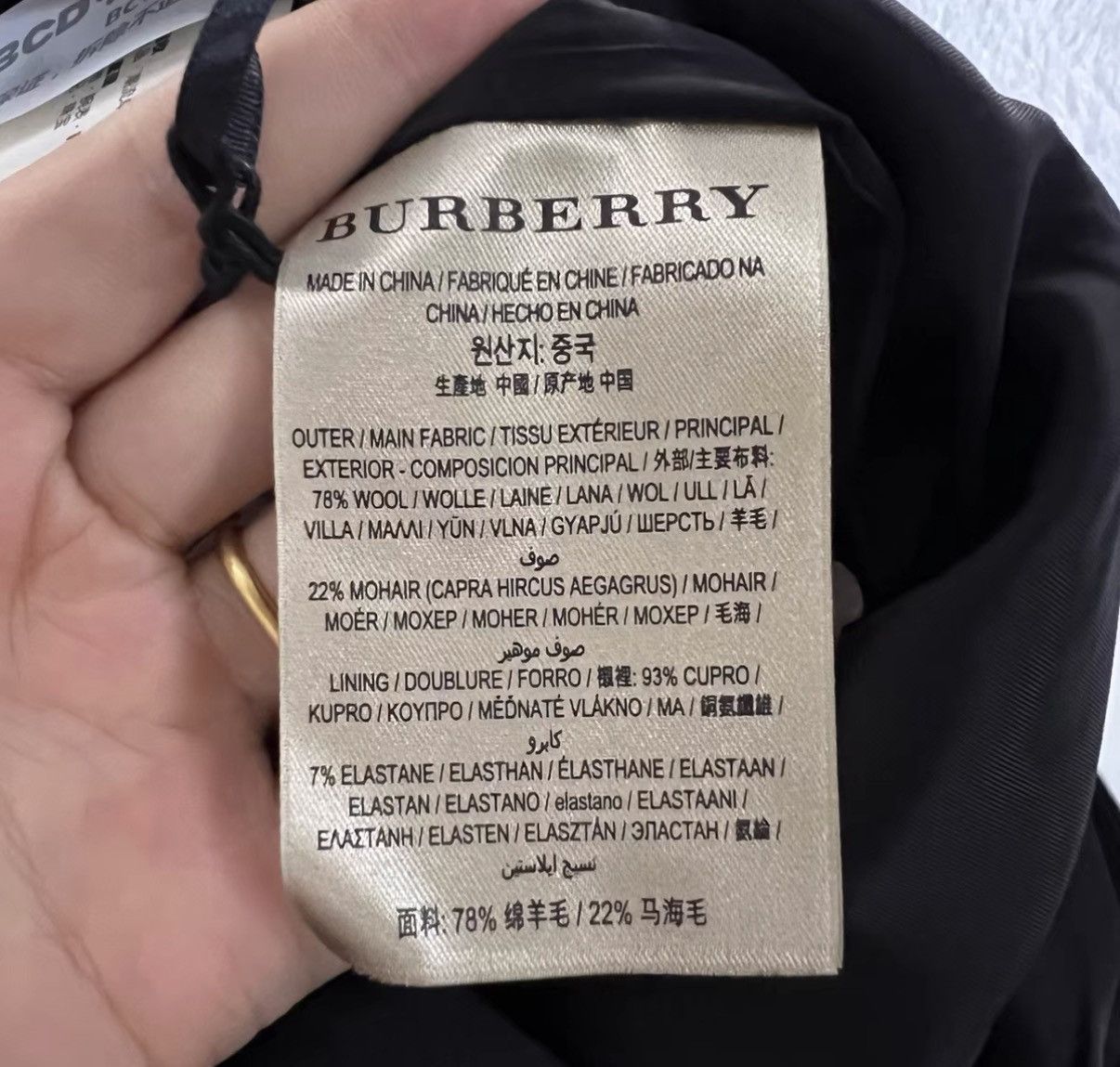 Burberry Burberry Black Casual Dress Pants J41 Size 27" / US 4 / IT 40 - 4 Thumbnail