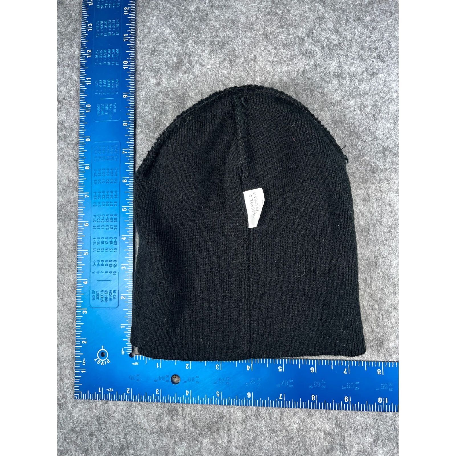 Vintage VINTAGE I Love San Francisco Beanie Toque Adult One Size Black Yellow Knit 100% Acrylic Beanie Mens Womens Headwear Size ONE SIZE - 6 Thumbnail
