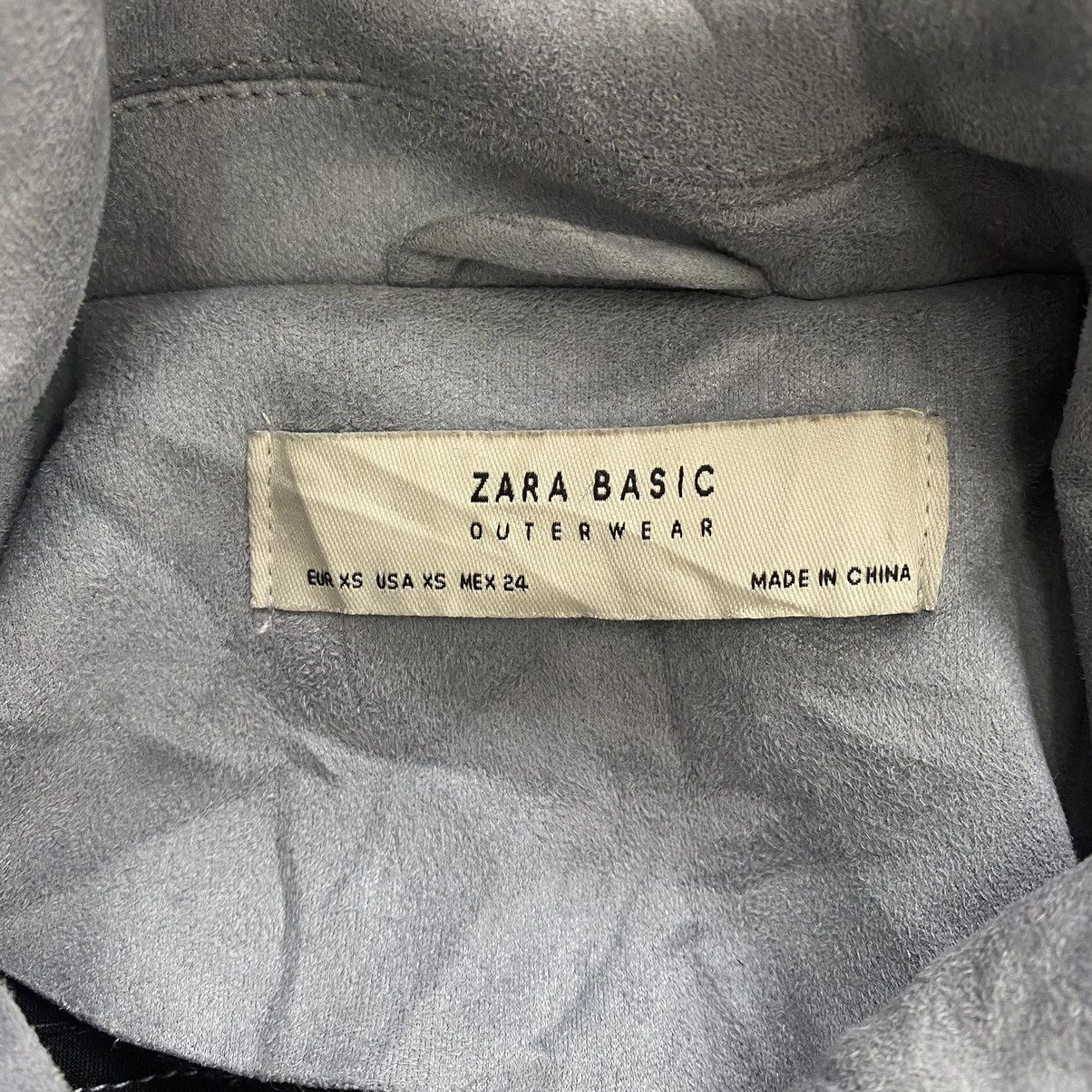 Zara ZARA BASIC Outerwear Perfecto Multi Pockets Motorcycle Grey Size US XS / EU 42 / 0 - 6 Thumbnail