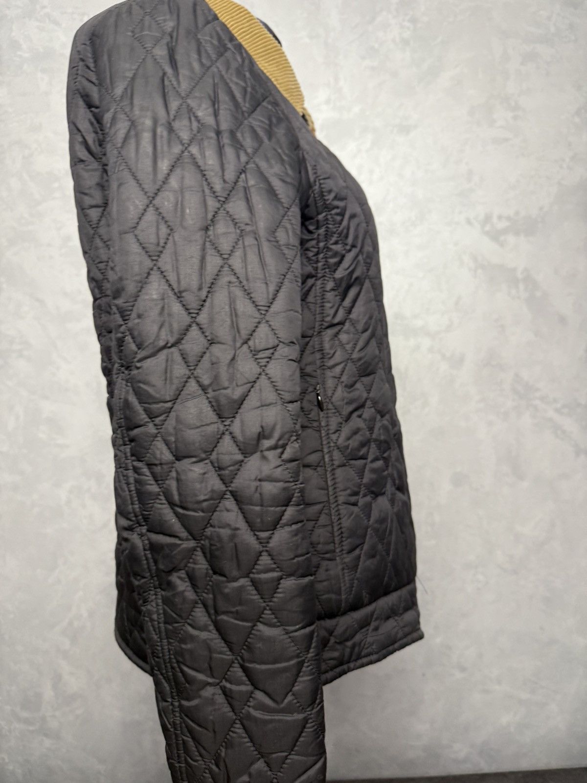 Burberry Thomas Burberry quilted jacket black nova check size M Size M / US 6-8 / IT 42-44 - 3 Thumbnail
