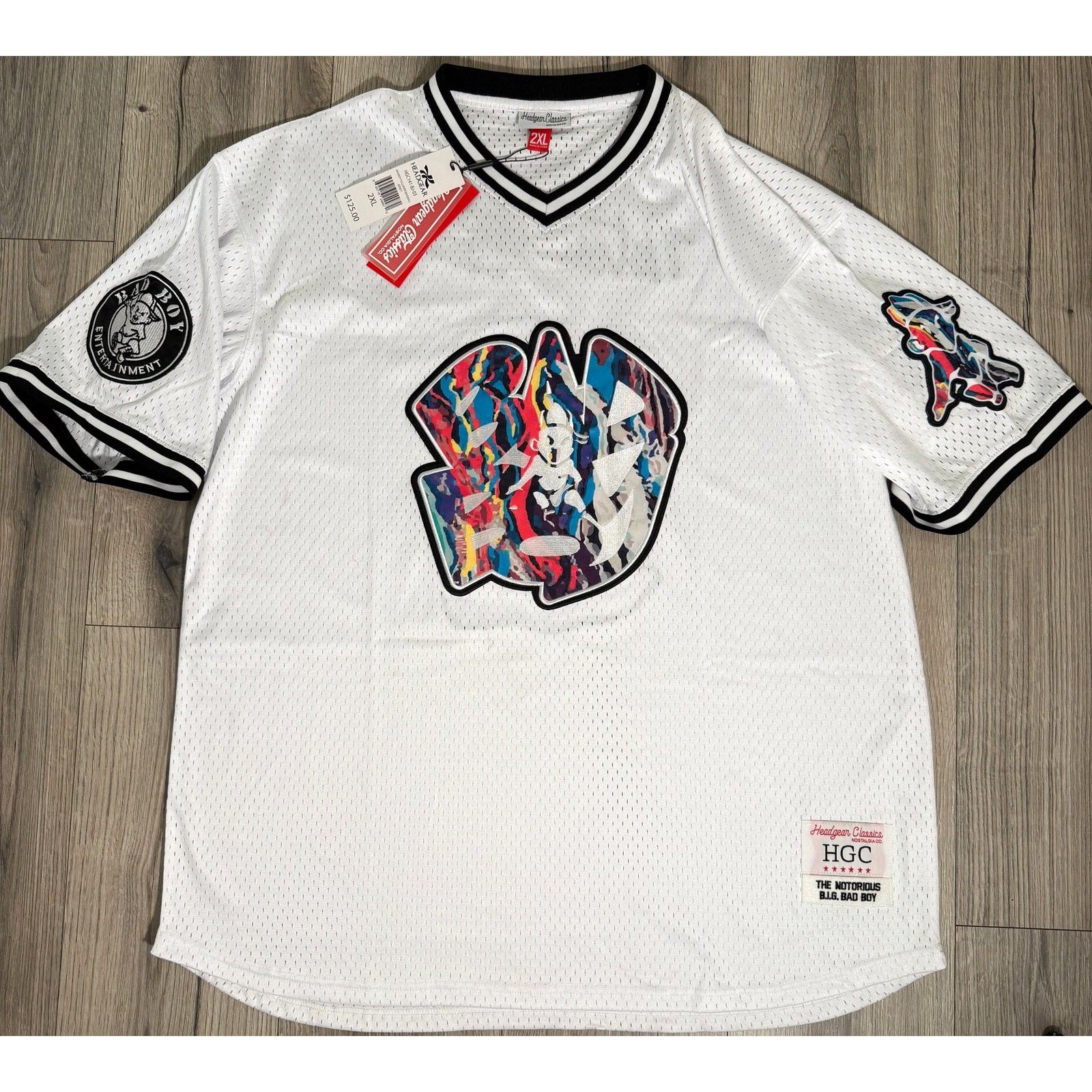 Other Headgear Classics Notorious B.I.G. Bad Boy Biggie Jersey 2XL Size US XXL / EU 58 / 5 - 1 Thumbnail