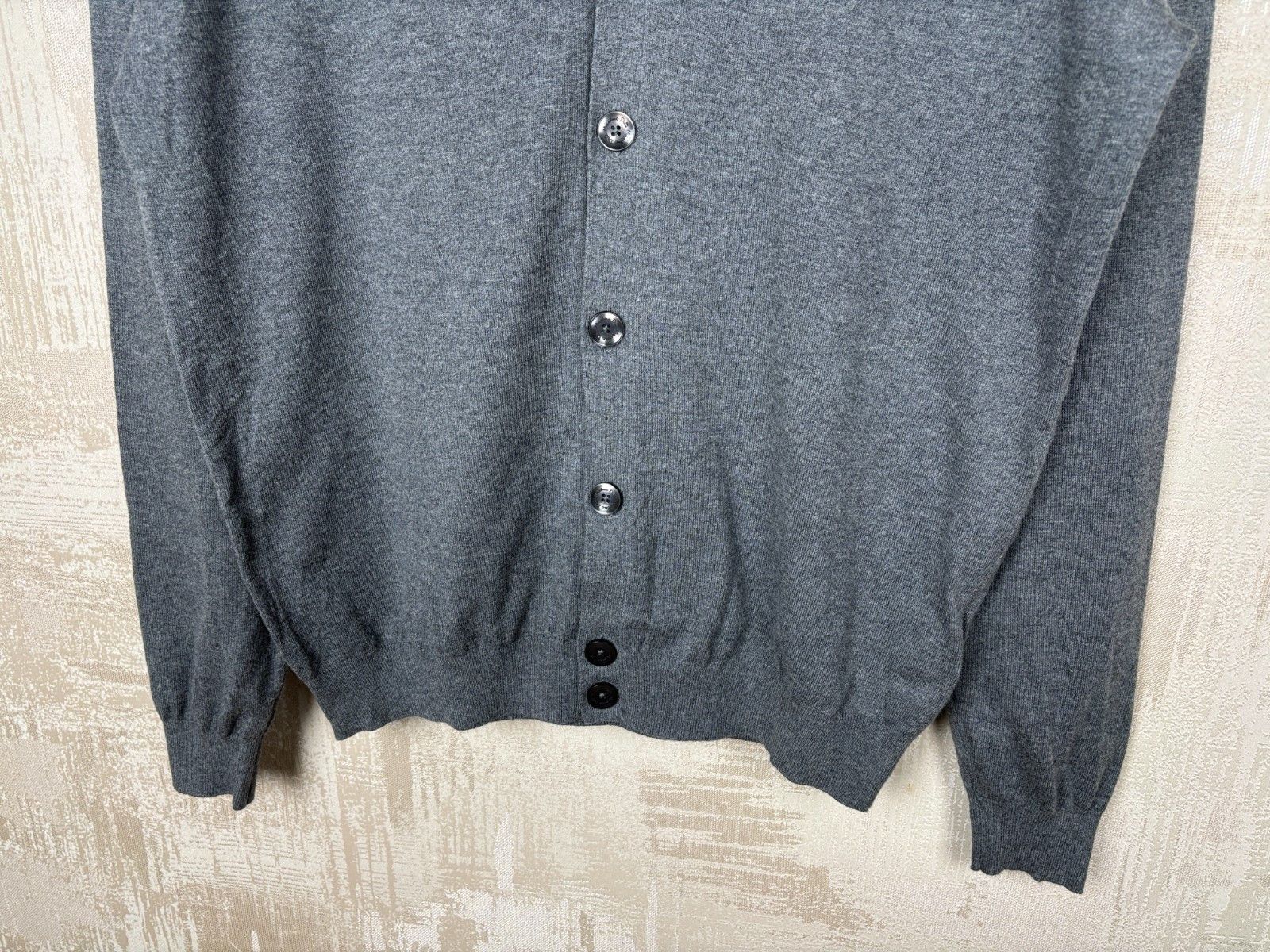 Massimo Osti Massimo Dutti Cotton Silk Cashmere Cardigan Sweater Size US L / EU 52-54 / 3 - 6 Thumbnail