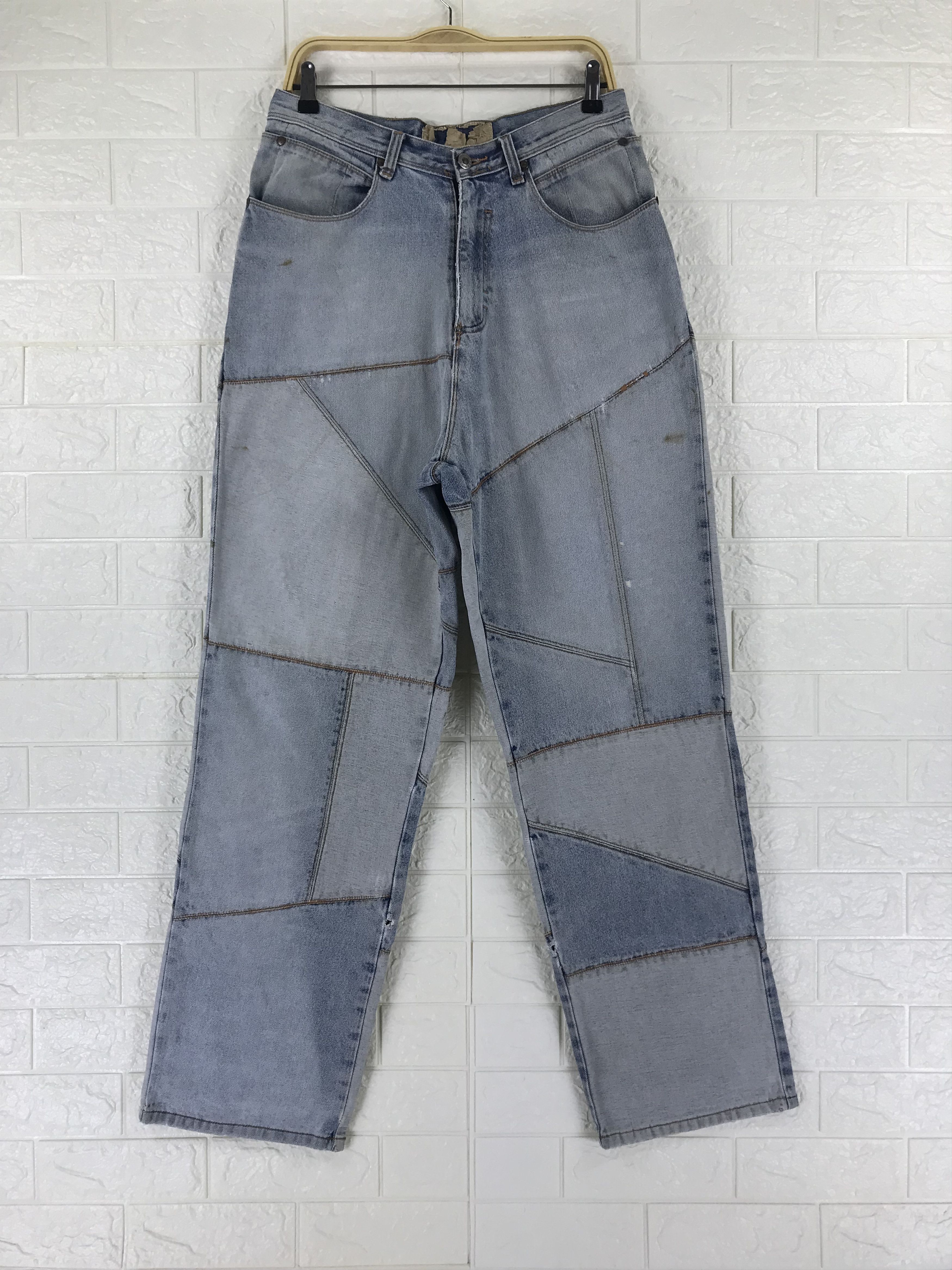 Akademiks Vintage Akademiks Hybrid Baggy Jeans Size US 31 - 1 Thumbnail