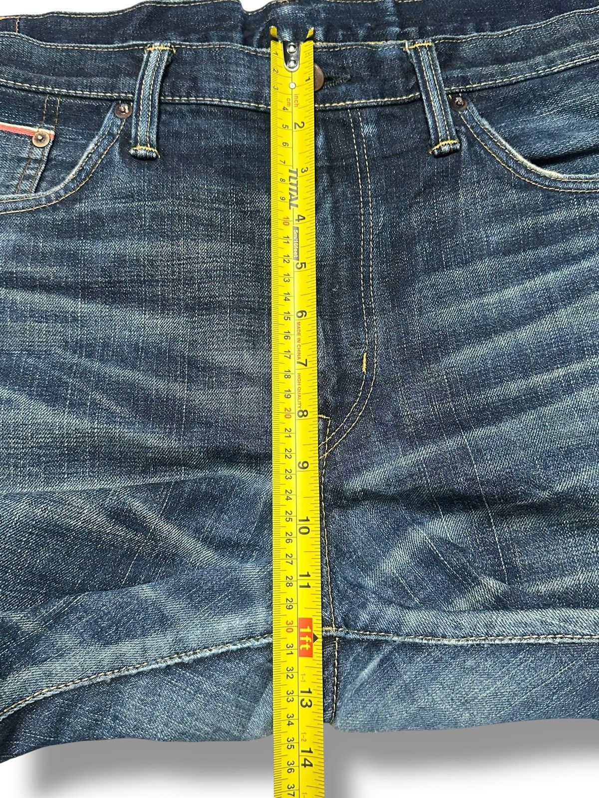 Edwin Edwin 505Z Vtg Selvage Denim Japan Jeans Straight and Faded Size US 32 / EU 48 - 22 Thumbnail