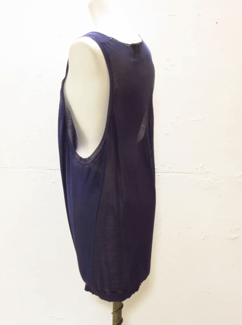 Y's × Yohji Yamamoto Rare Archive 90s Asymmetrical Y’s knit tank Size US L / EU 52-54 / 3 - 3 Thumbnail