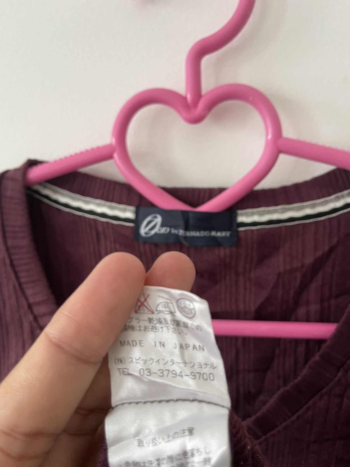 Tornado Mart Rare Vintage TORNADO MART Zero Maroon Plain Size US M / EU 48-50 / 2 - 5 Thumbnail